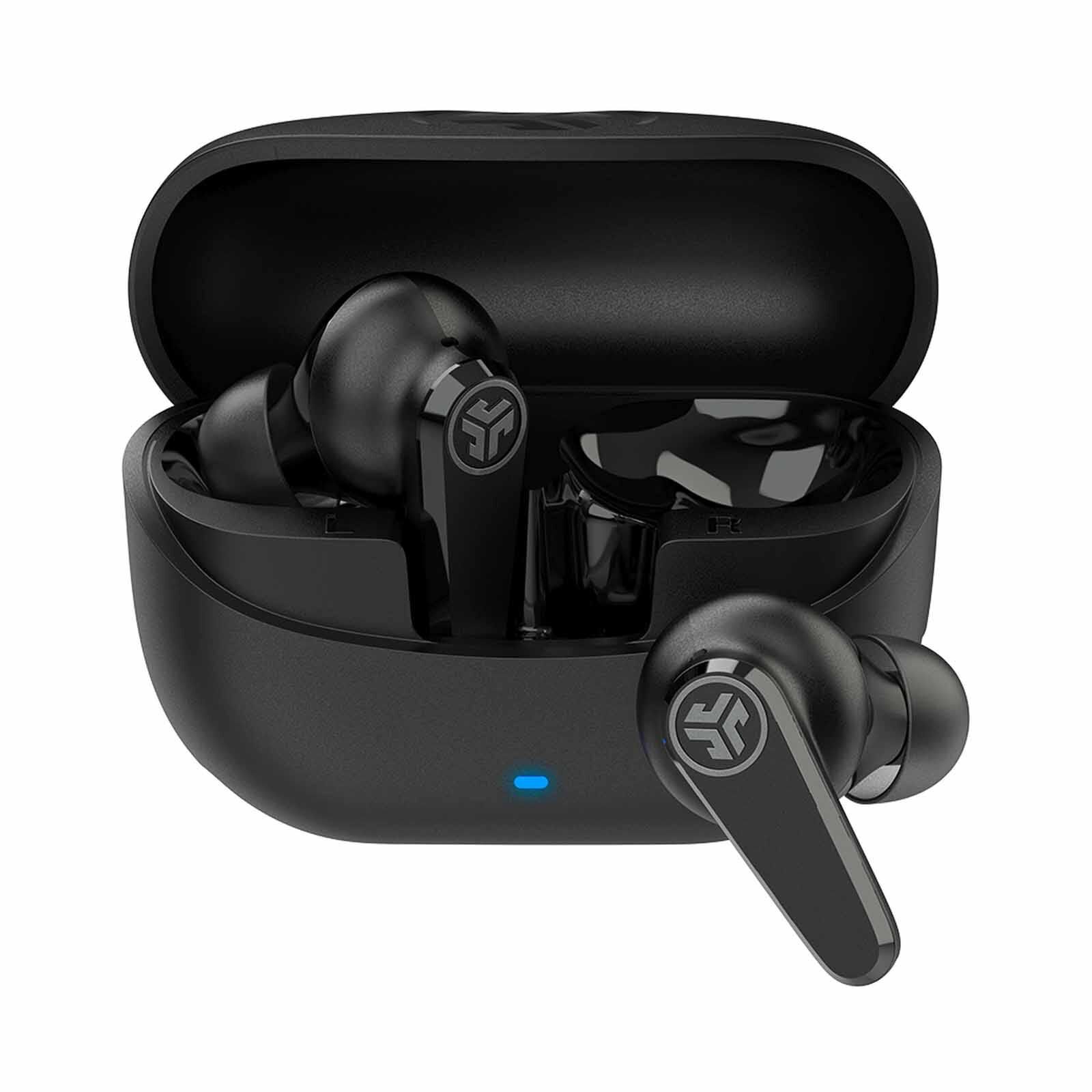 JLAB Go Pods Anc True Wireless Earbuds - Black EBGOPODSRBLK124-image 1