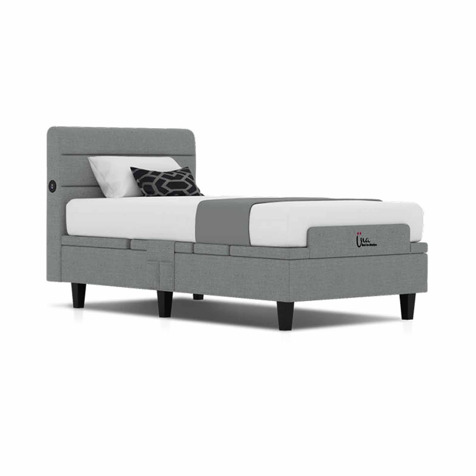 MAXCOIL Una Adjustable Bed + Harmony Mattress Super Single Size UNA MOTORISED ADJUSTABLE BED + HARMONY MATT-image 1