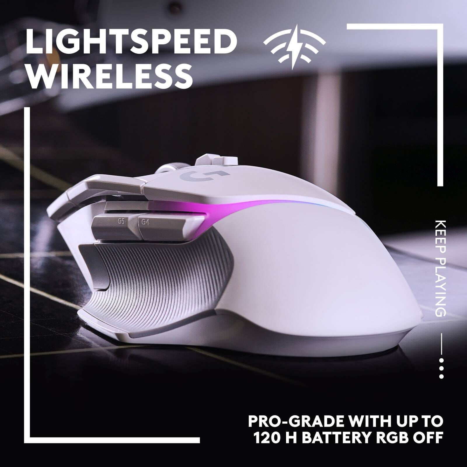 LOGITECH G502 X Plus Lightspeed Rgb Mse White 910-006173-image 17
