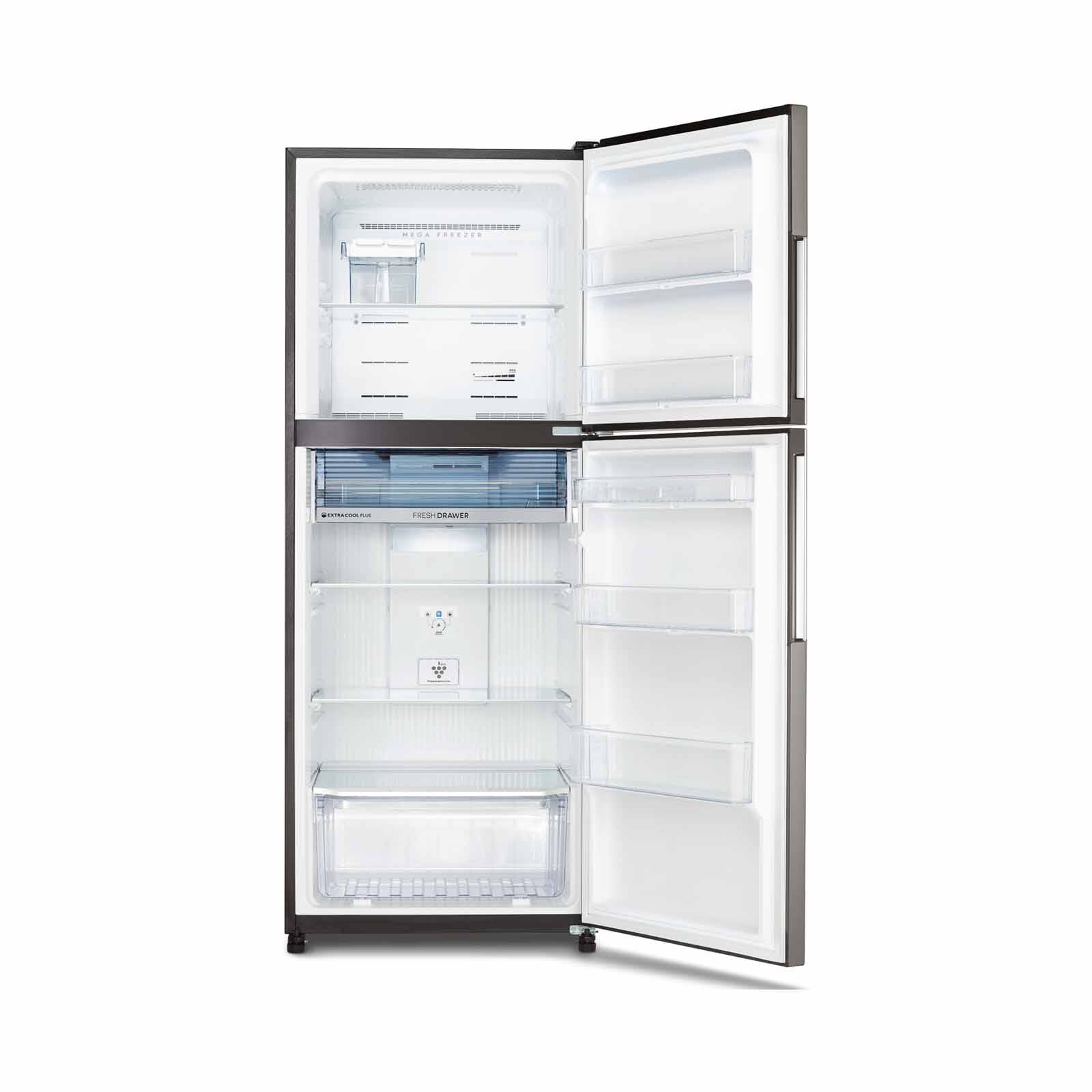 SHARP Top Mount Fridge (469l) - Dark Silver SJ-RF47E-DS-image 3