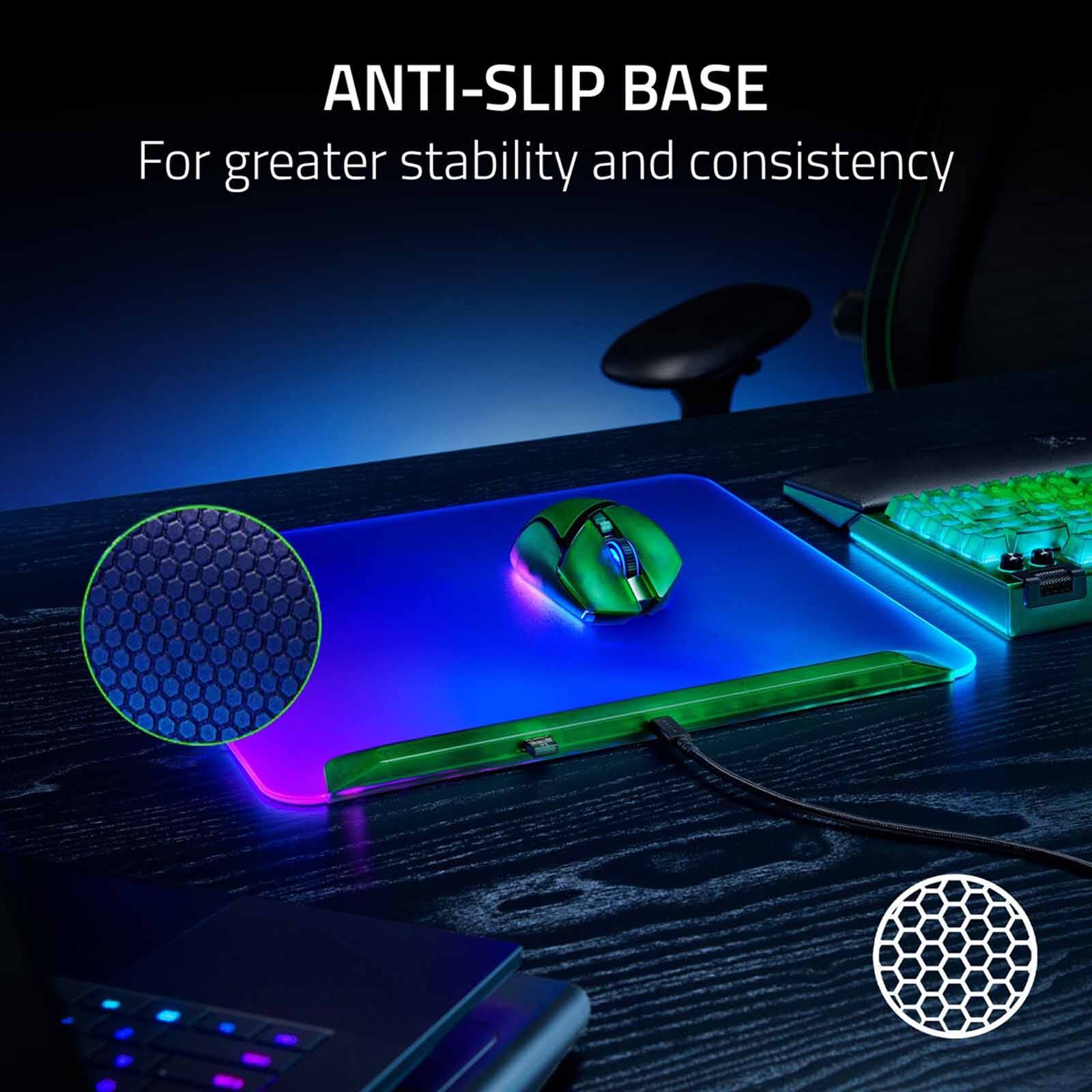 RAZER Firefly V2 Pro- Multi-zone Chroma Gaming Mouse Mat - Phantom Green Edition - Frml Packaging RZ02-04920300-R3M1-image 6