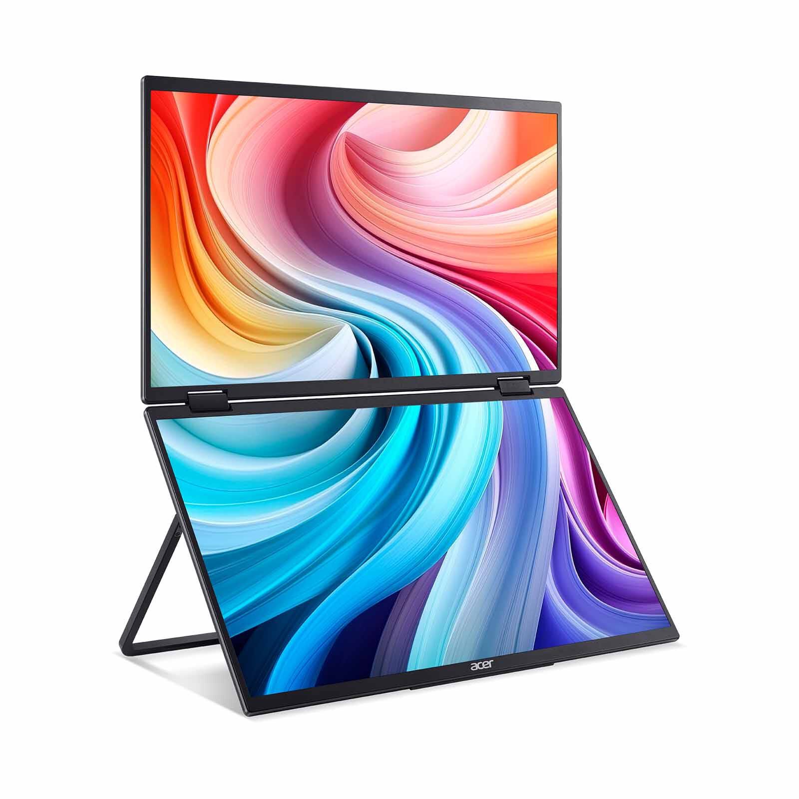 ACER 15.6in Fhd Led - Dual Screen (bottom Touch) PD163QT B-image 4