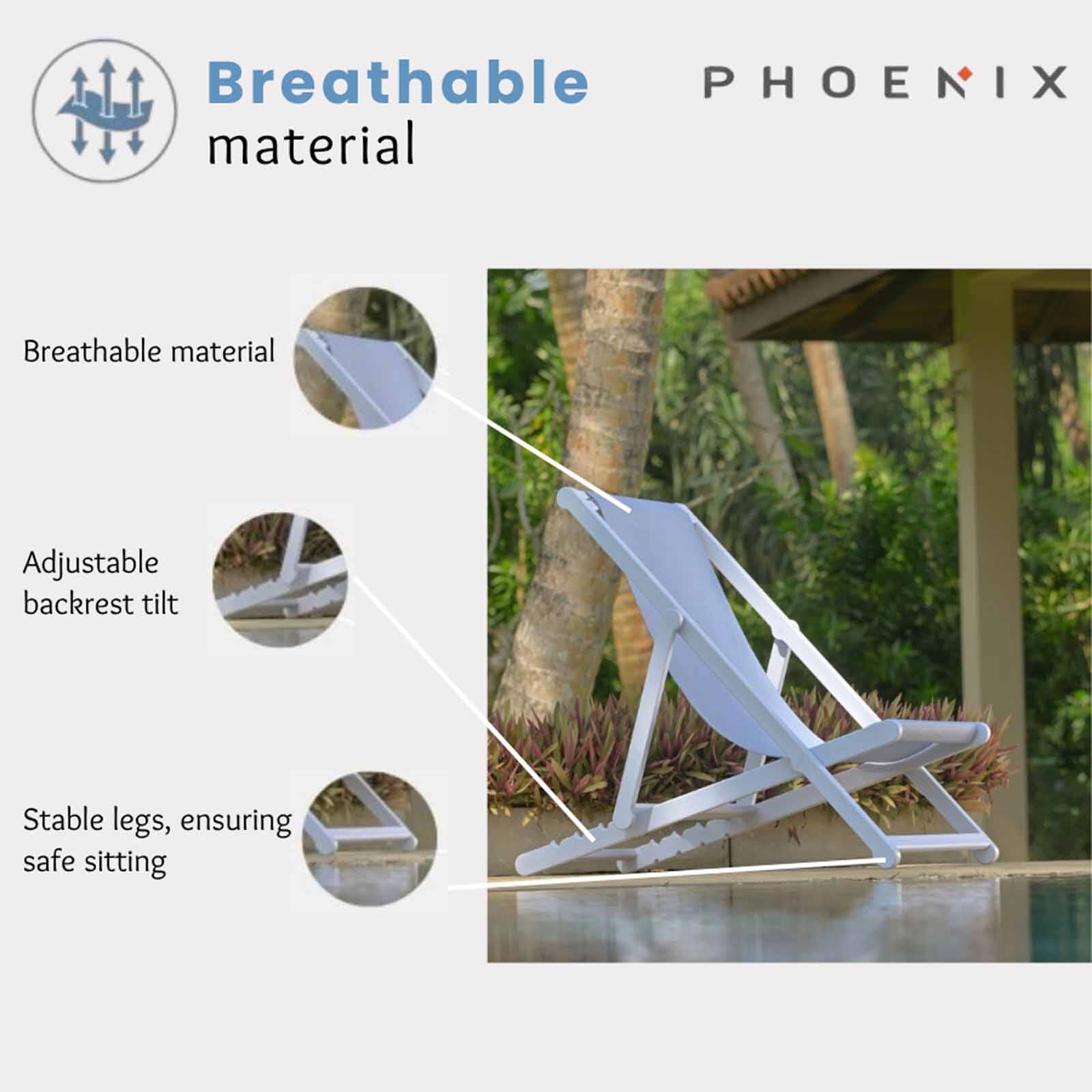 PHOENIX Nap Hammock Foldable Chair Green Ipanema NAP-image 2