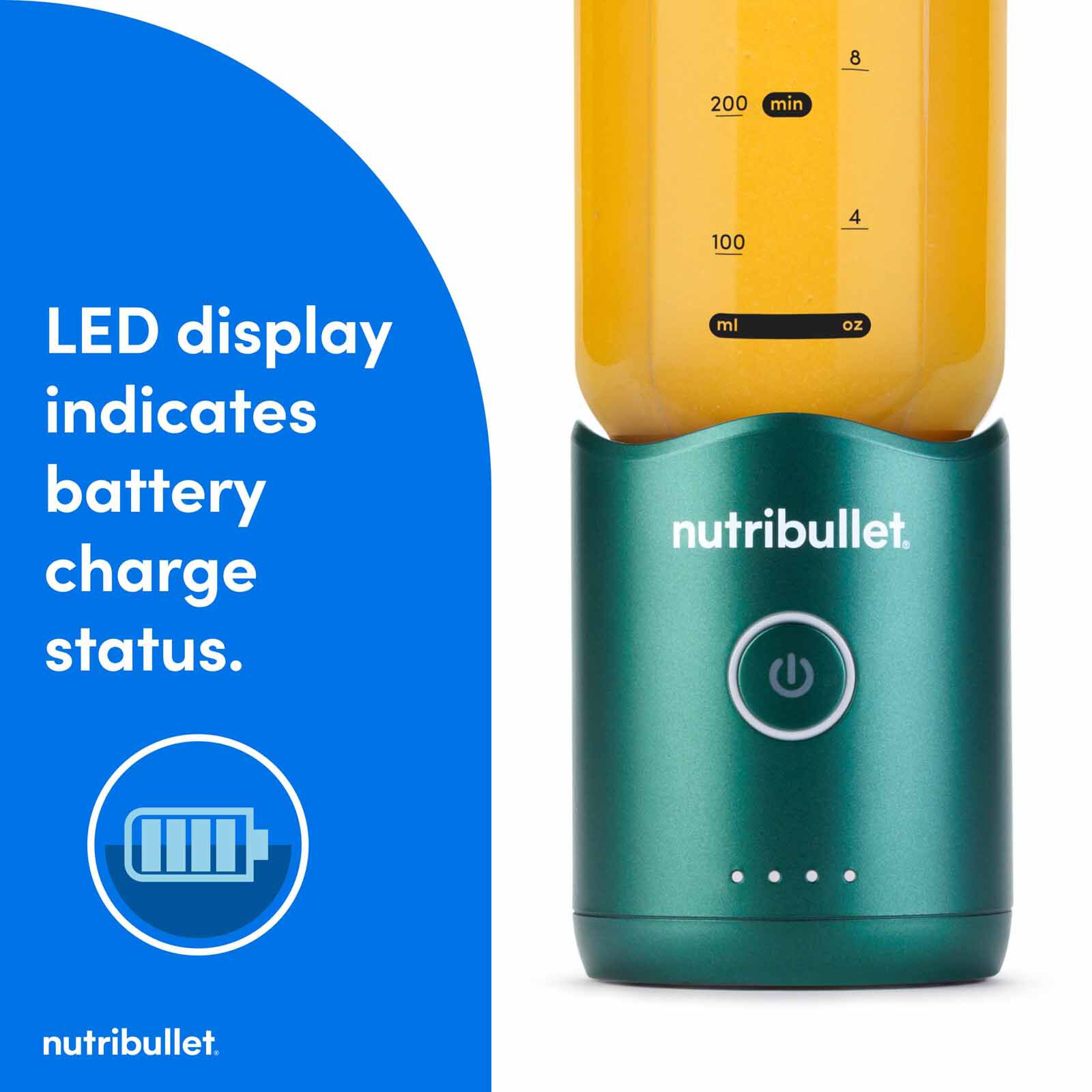 NUTRIBULLE Flex Portable Blender - Forest Green NBP013GR-image 6