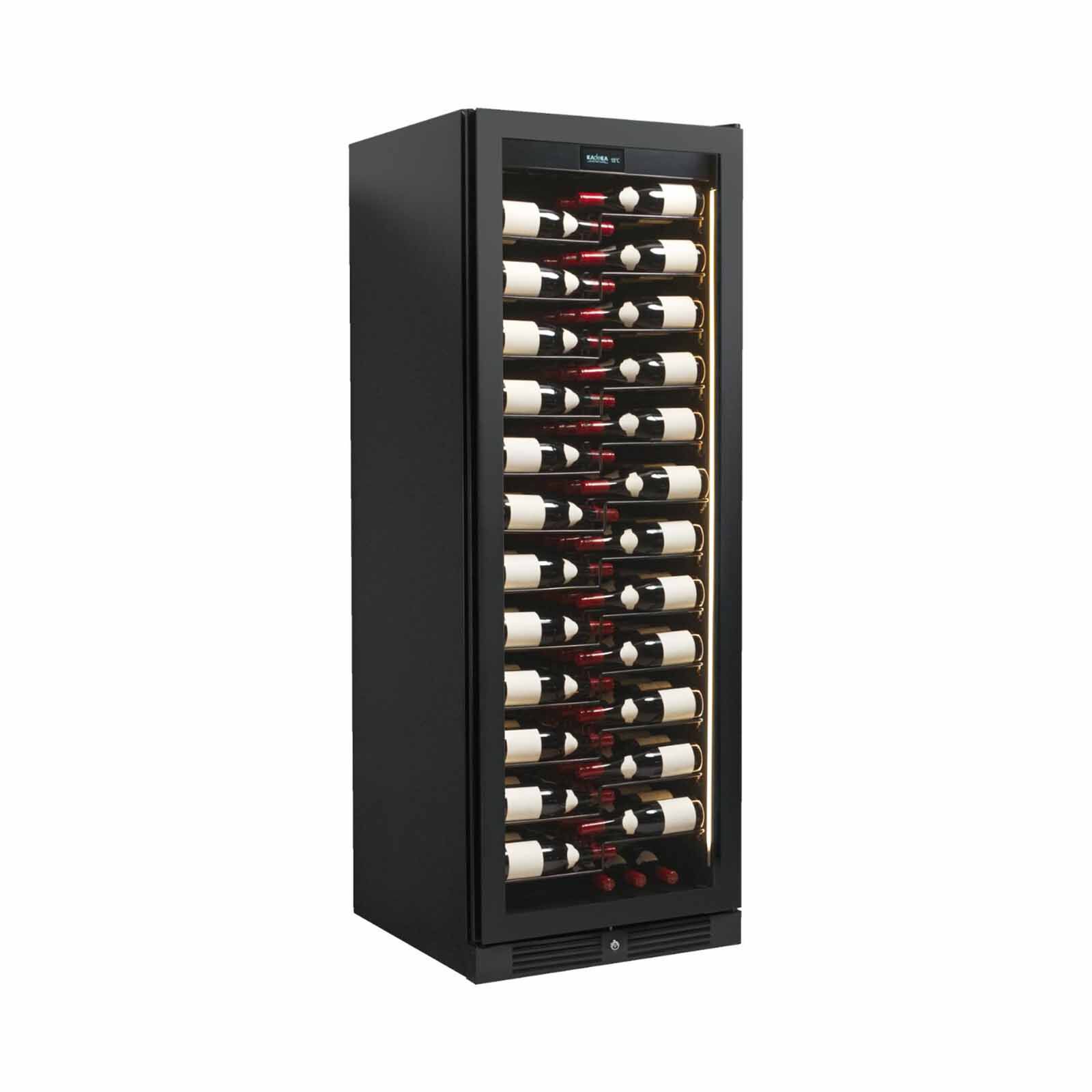 KADEKA Wine Chiller - Matt Black (143 Bottles) (reversible Door) KSP143TL-image 2