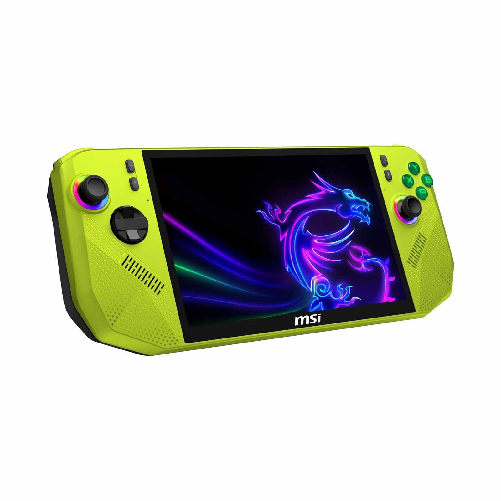 MSI 8in 16:10 Fhd+ Ryzen Z2 Extreme 24gb 1tb Ssd Win 11 Amd Radeon Graphics Neon Green CLAW A8 BZ2EM-017SG-image 5
