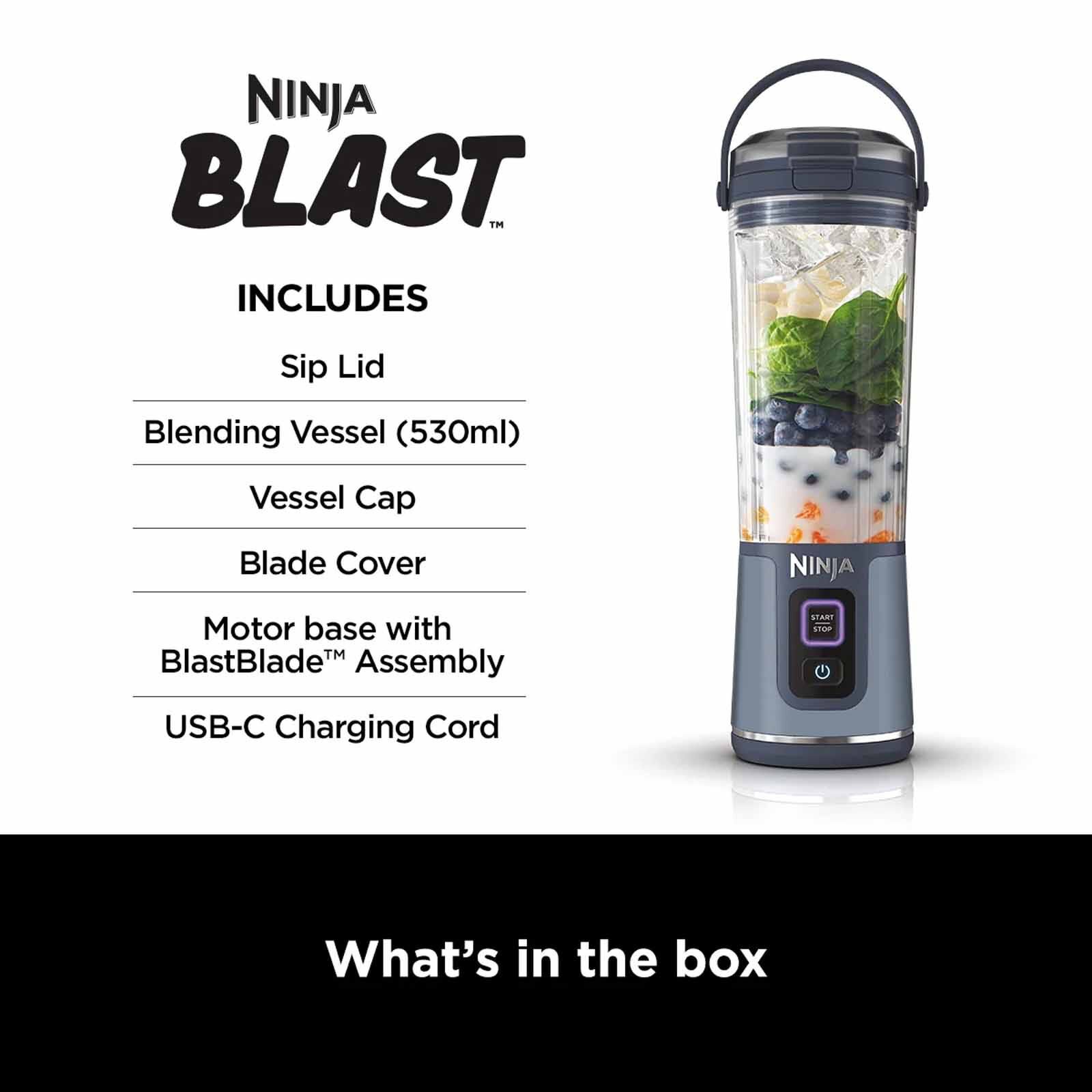 NINJA Blast Denim Blue BC151SMNV-image 6