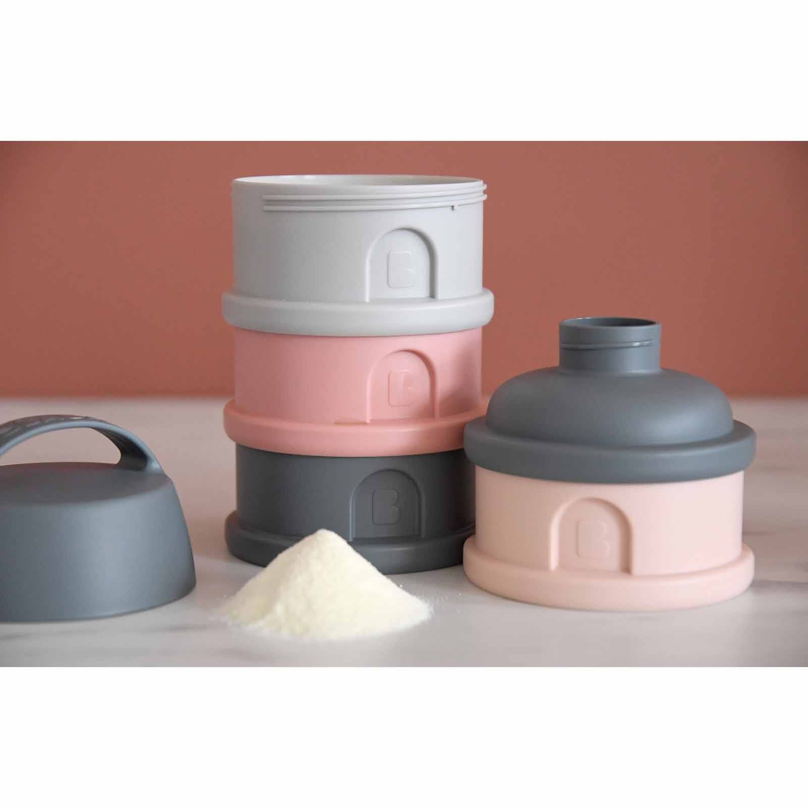 BEABA Container - Mineral Grey/pink (online) FORMULA & SNACK-image 2