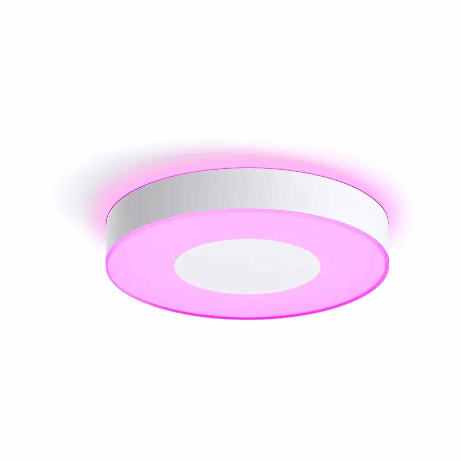 PHILIPS HU White And Color Ambiance Xamento Large Ceiling Lamp White 52.5w 3700 Lm (size: 425 X 425 X 84 Mm) Ip 915005997901