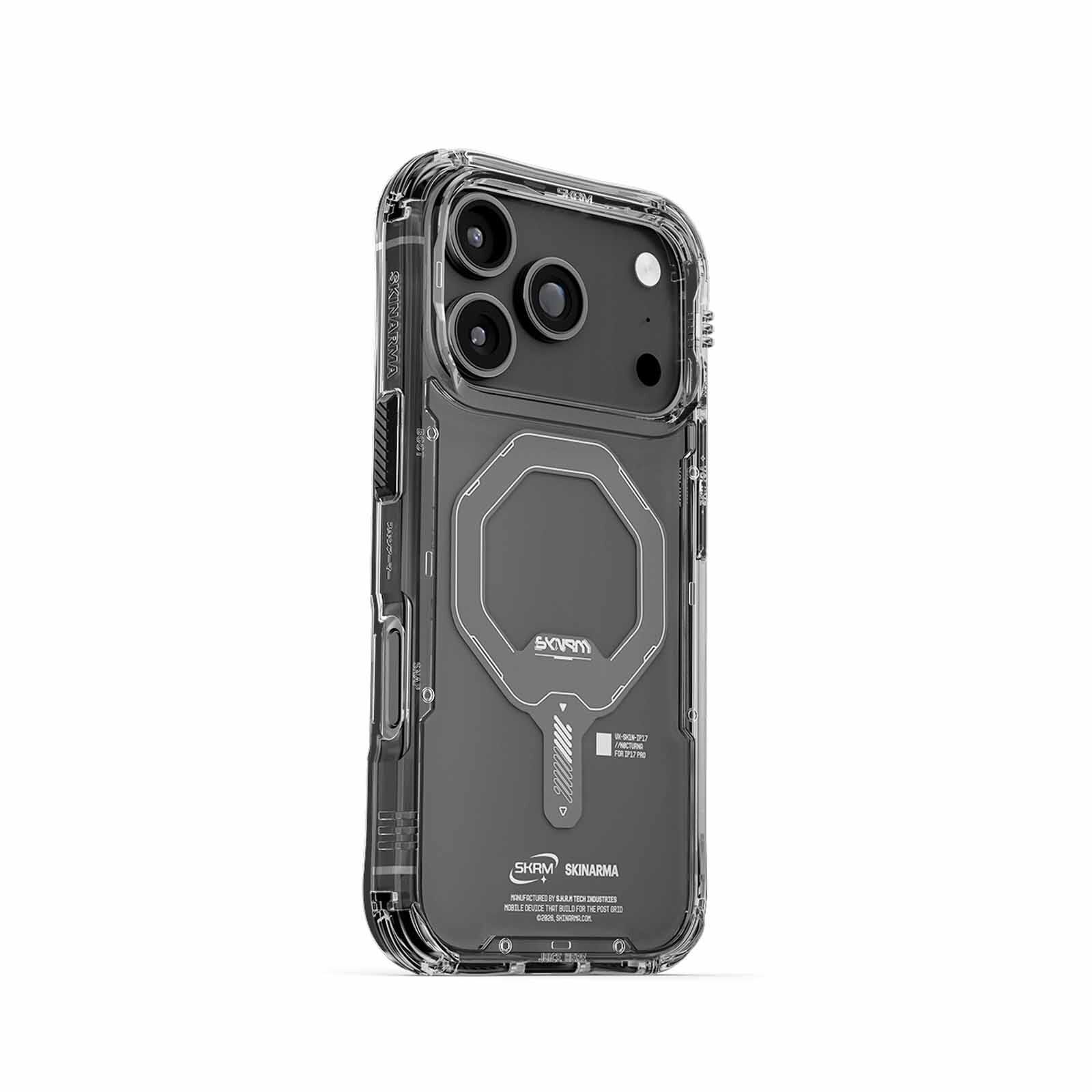 SKINARMA Iphone 17 Pro (2025) 6.3" Saido (mag-charge) SK-2025IPP6.3-SDOMS-GRA-image 2