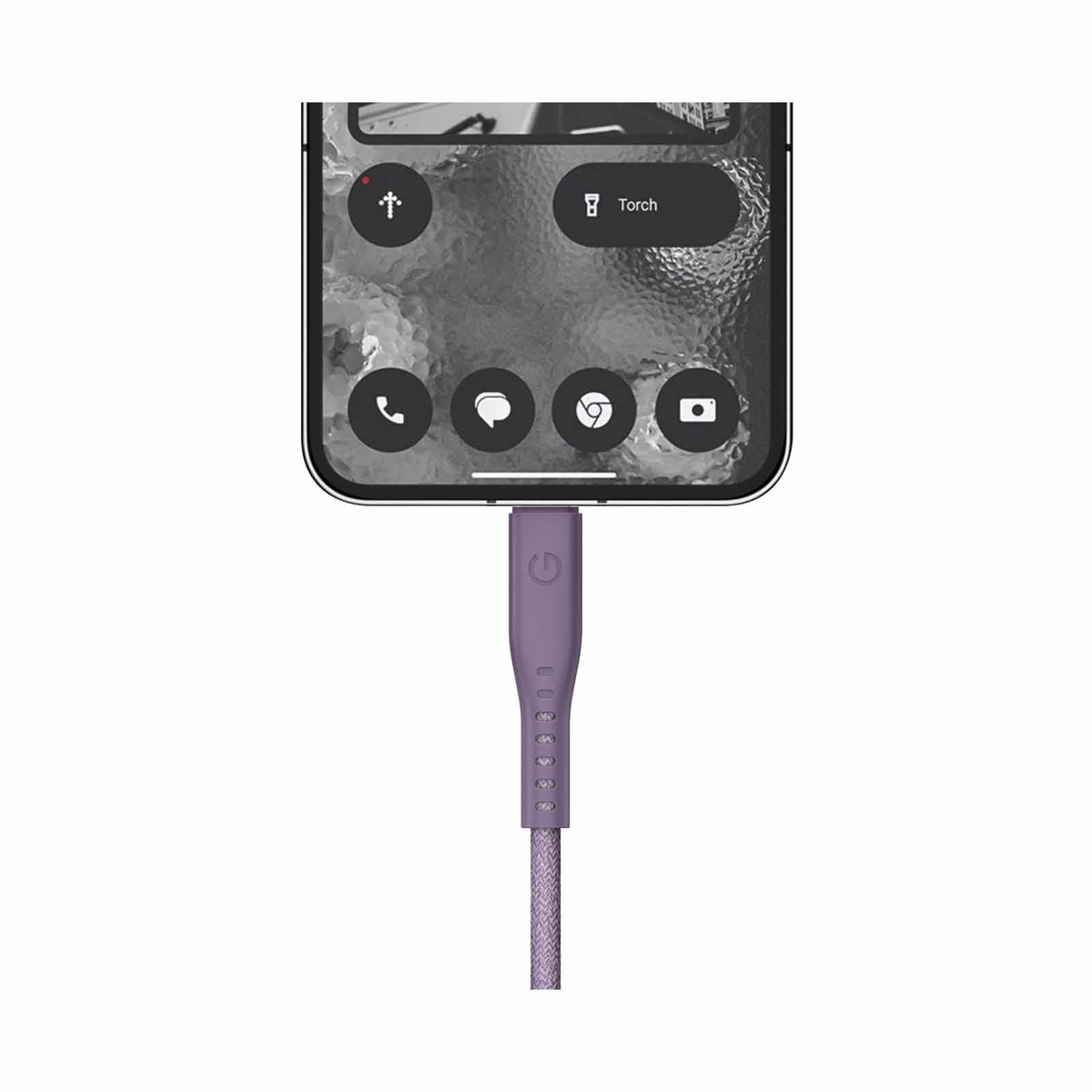 ENERGEA Flow C-c Cable 480mbps, 240w With Mct 1.5m -purple CBL-FLCC-PUR150M-image 4
