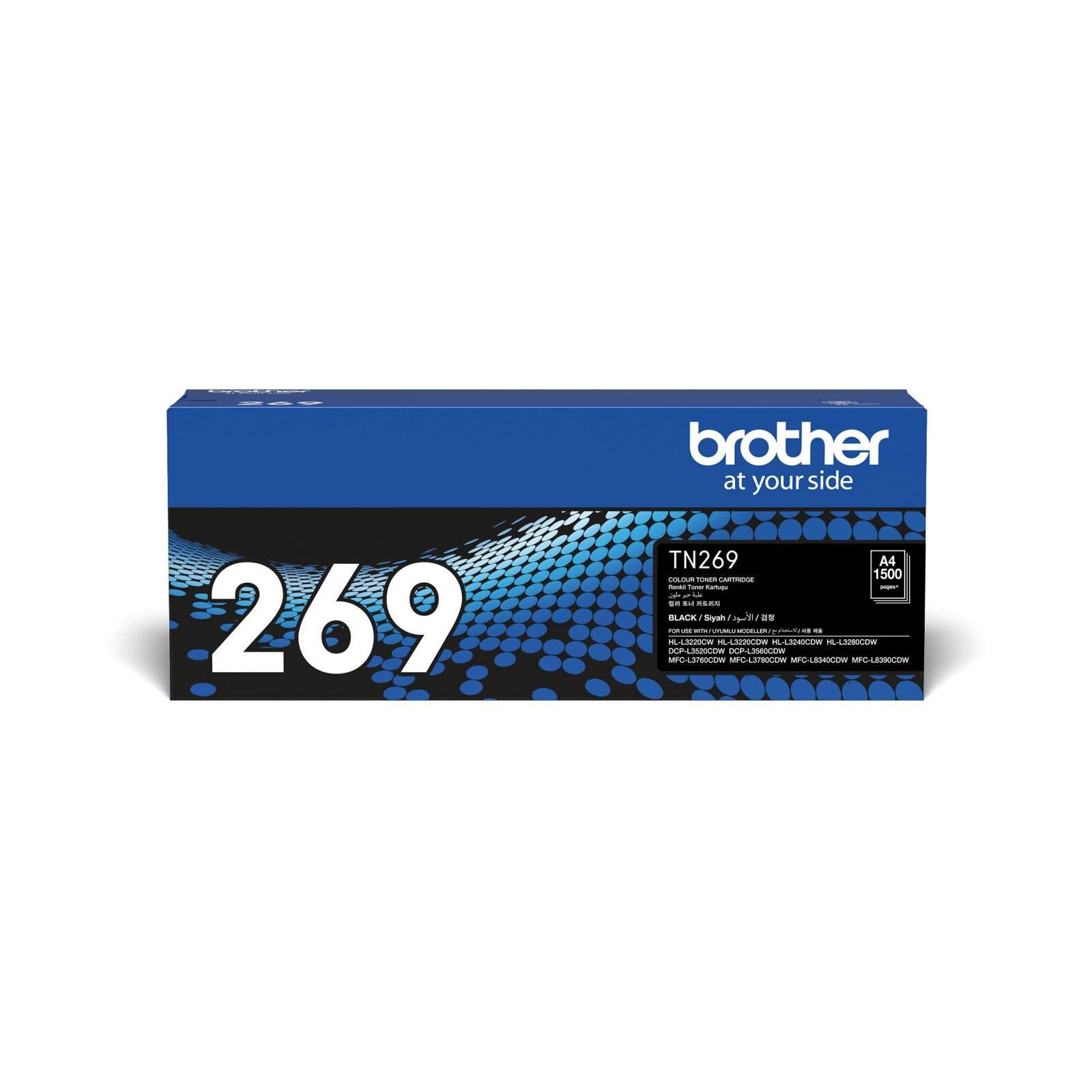 BROTHER Black Toner (standard Yield) TN269BK-image null