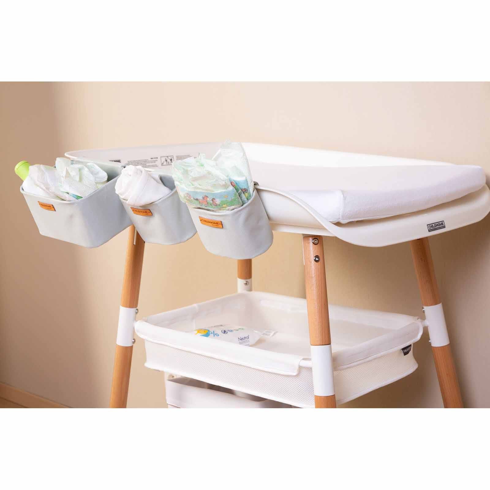 CHILDHOME Changing Table - Natural White (online) EVOLUX-image 5