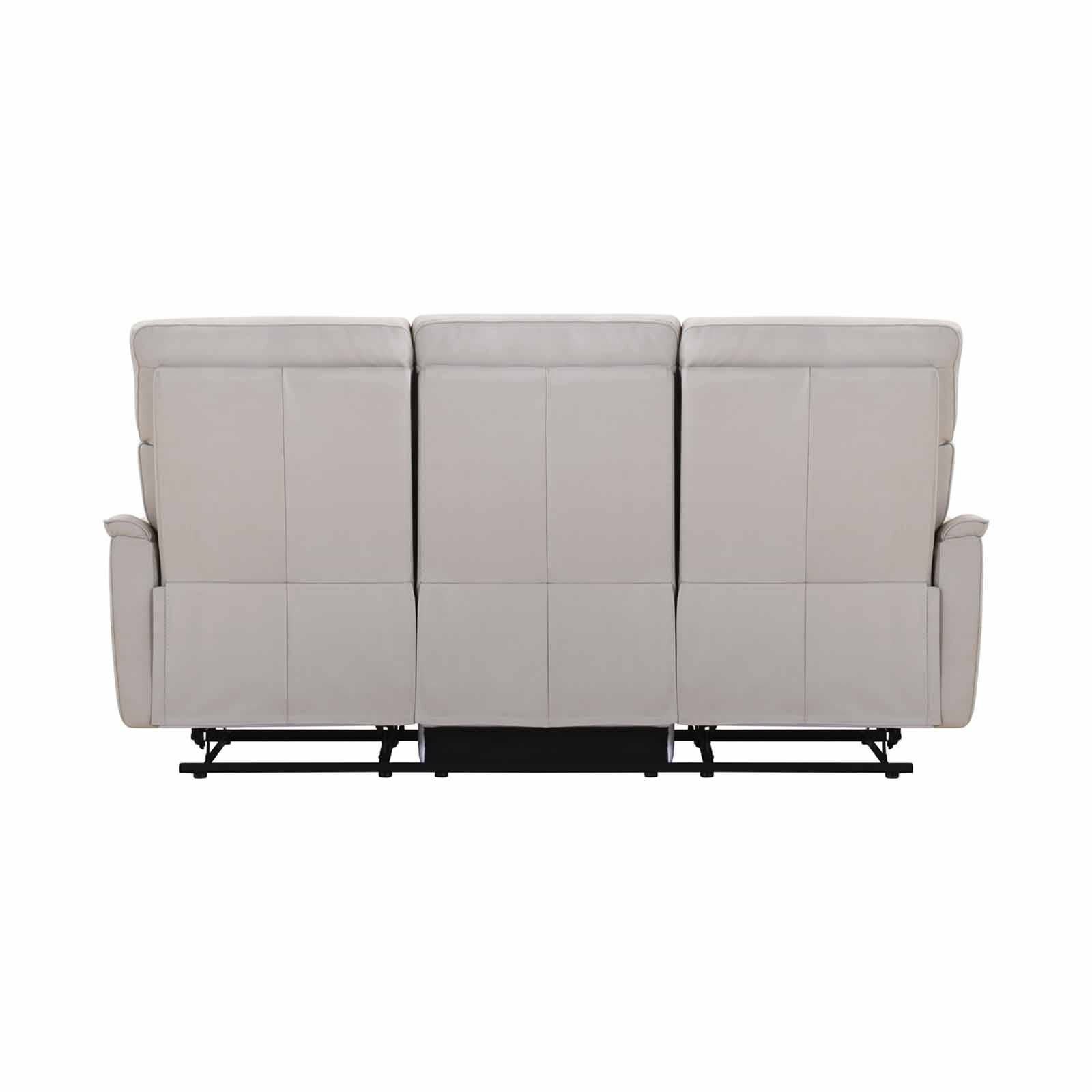 3rr-m Seater (fl) Beige Full Leather Sofa HILDA-image 7