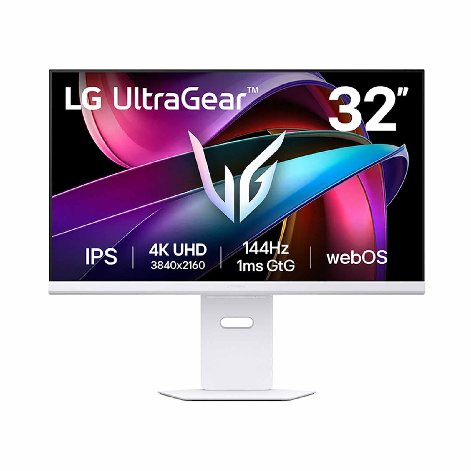 LG 31.5in 4k Uhd Ips 144hz Smart Gaming Monitor 32G810SA-W-image 1