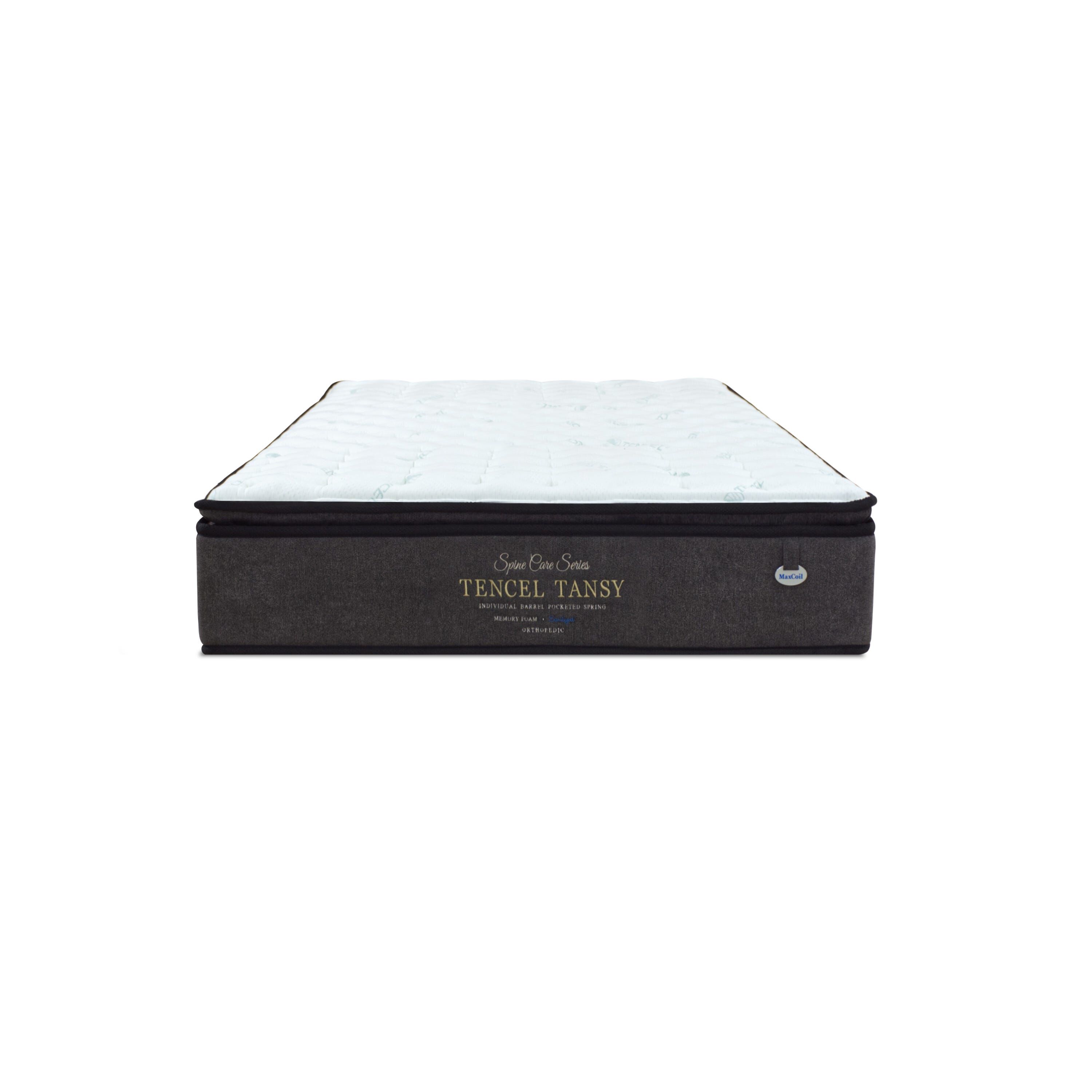 MAXCOIL Super Single Size Mattress SPINECARE TENCEL TANSY-image 1