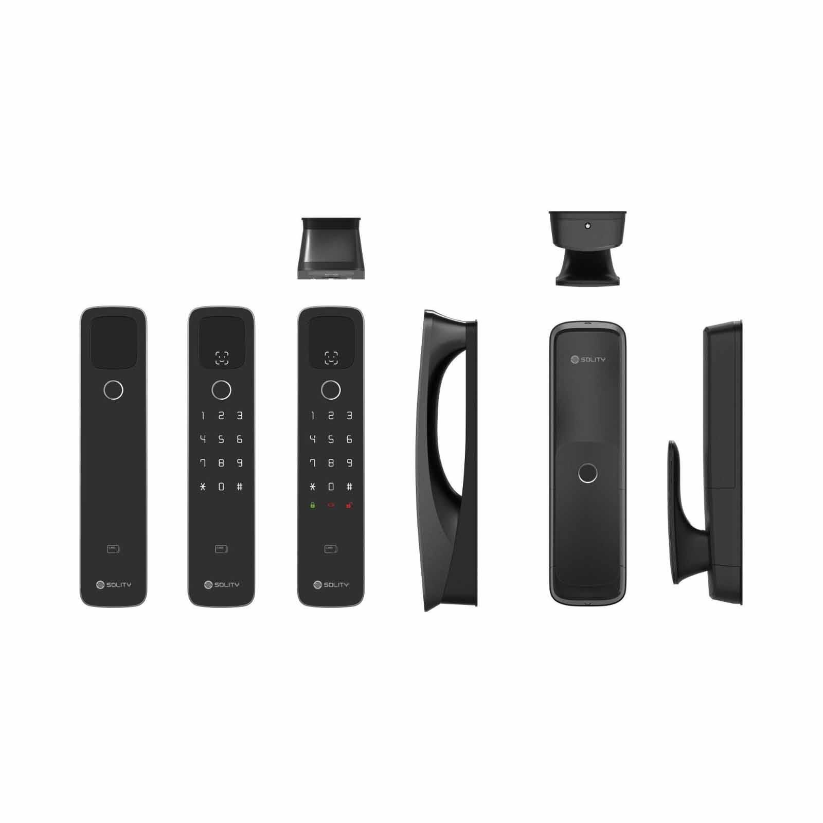 SOLITY Facial Recognition Push Pll Gate Lock Bundle G1 BUNDLE-image 4