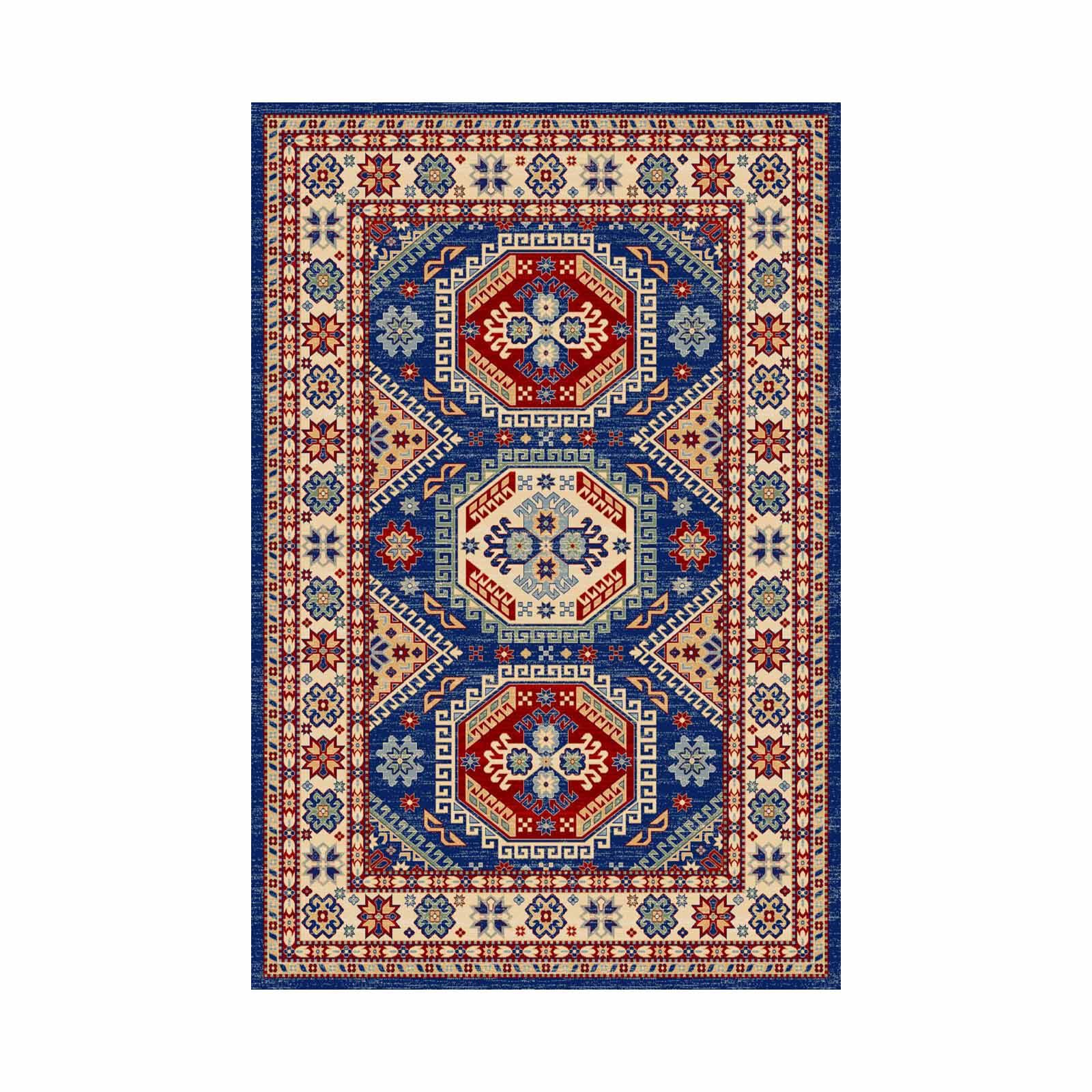 HERITAGE 100% Polyester Silky Look, Turkey 120 X 160cm KAZAKH
