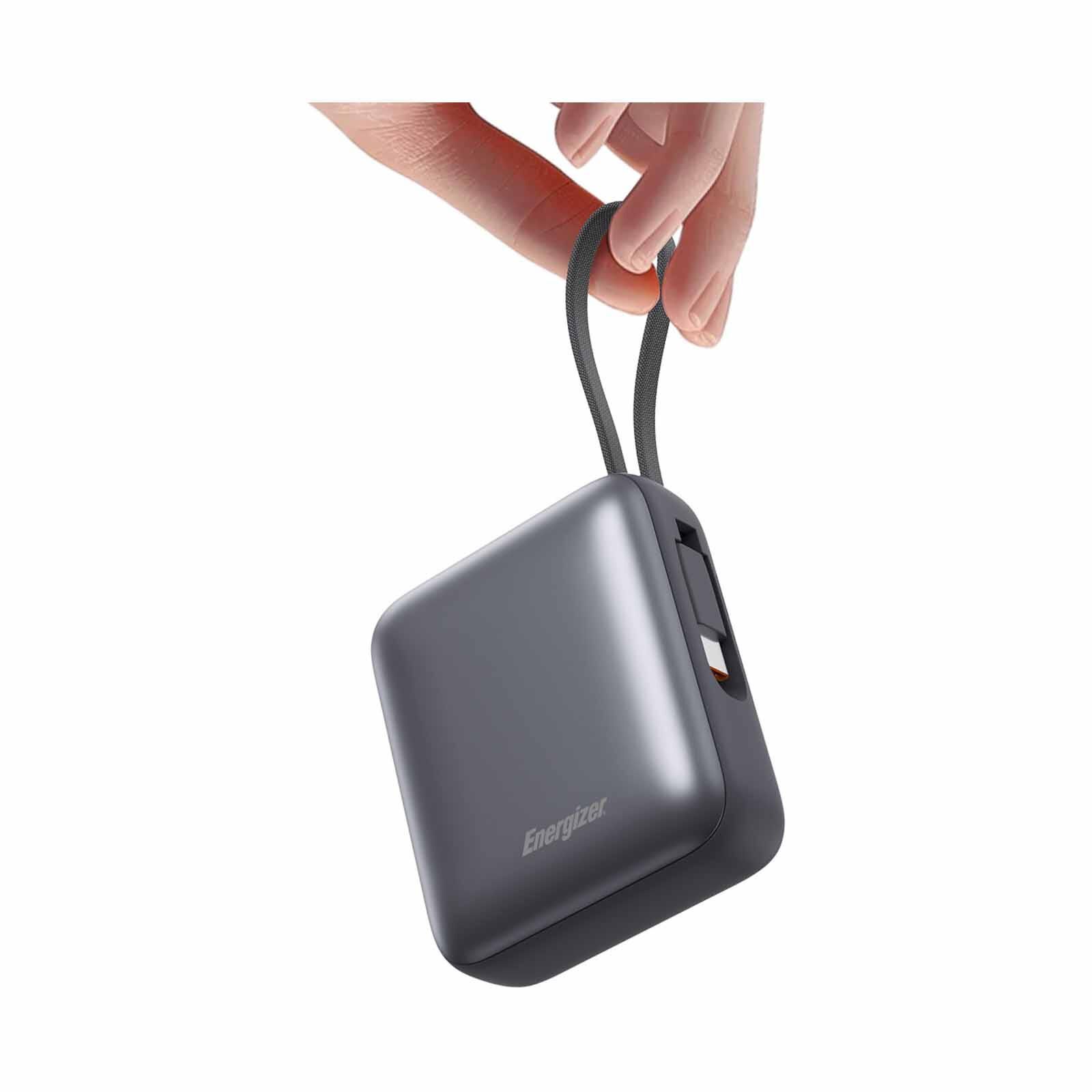 ENERGIZER 10000mah Pd+qc Lcd Built In Usb-c Cable Ccc Powerbank UE10082PQ_GY_CL-image 6