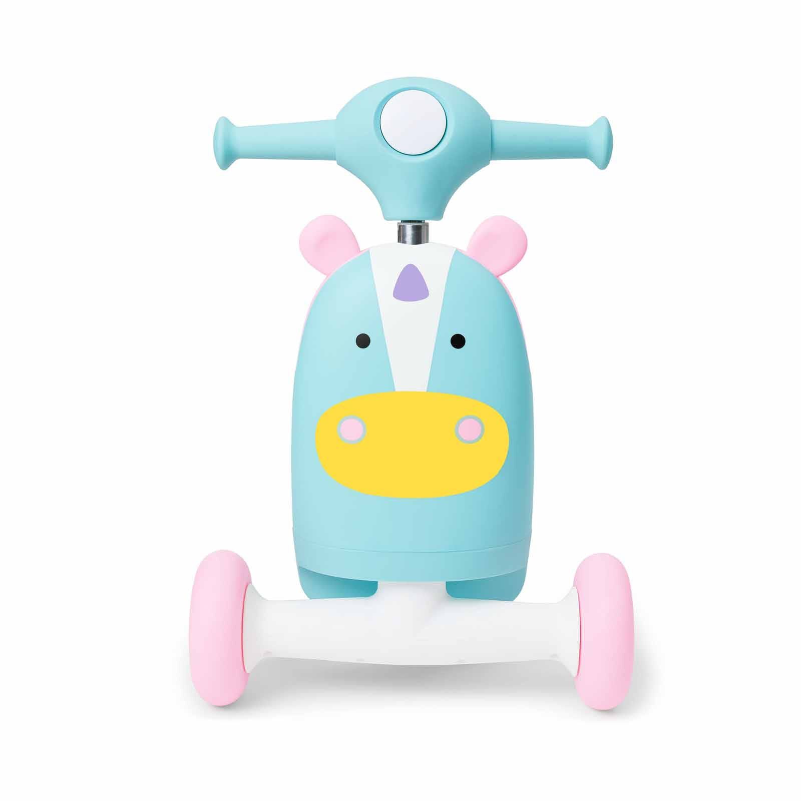 SKIP HOP Zoo Ride On 3 In 1 Scooter - Unicorn SH9H822810-image 5