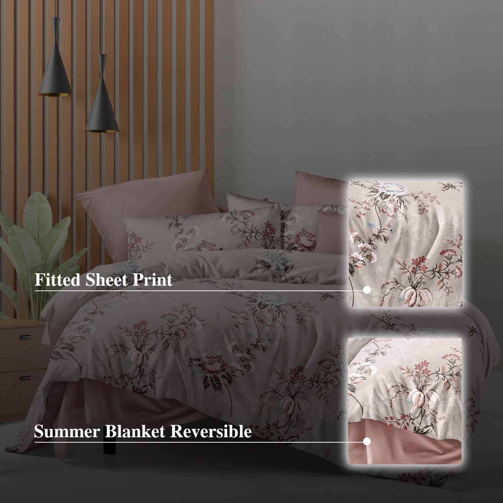 HILLCREST Hillcrest I Comfylux Printed 988tc I Auspicious Queen Summer Blanket ( Oe ) 6835 I Q I SB I AUSPICIOUS-image 2