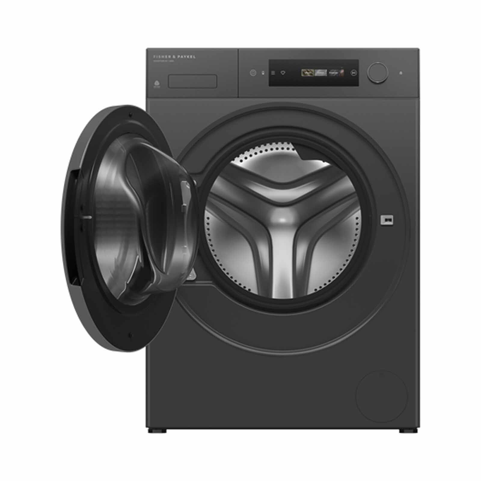FISHER & P Front Load Washer - Graphite (12kg) WH1260DG5-image 4