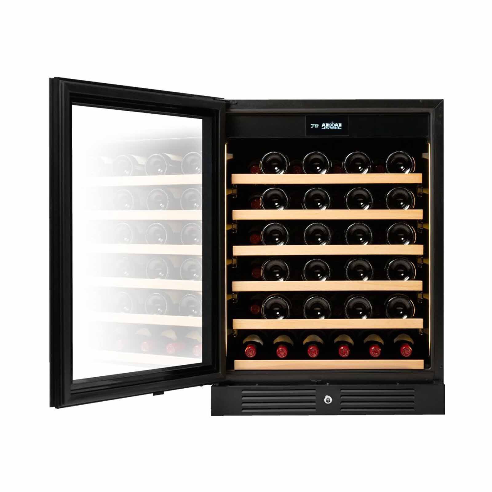KADEKA Wine Chiller - Matt Black (46 Bottles) (left Opening) KSP46TL-image 3