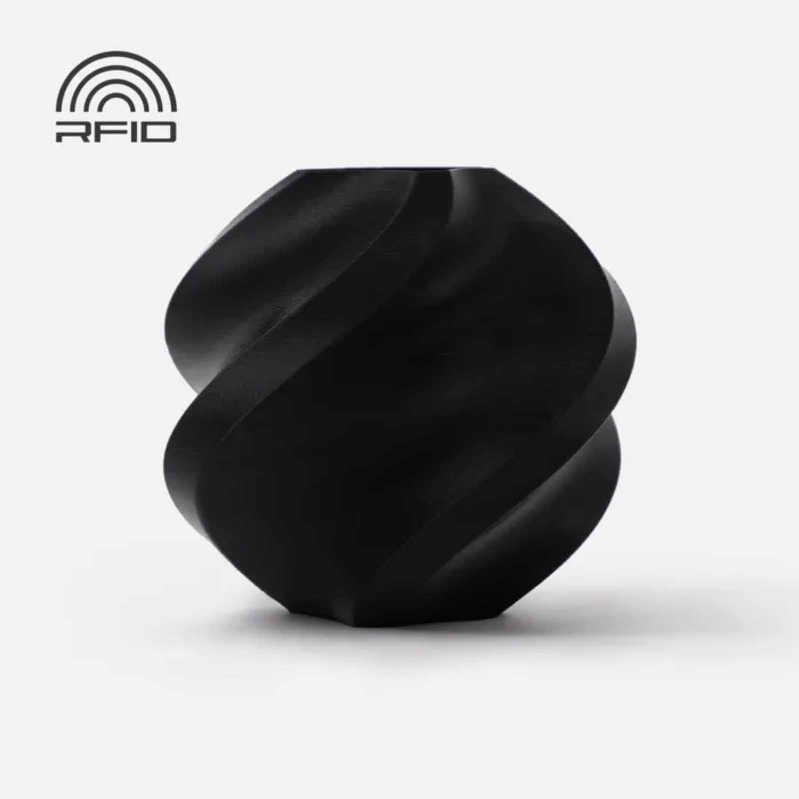 BAMBU LAB Pla Basic - Black - With Reusable Spool BAM-A00-K0-1.75-1000-SPL-image null