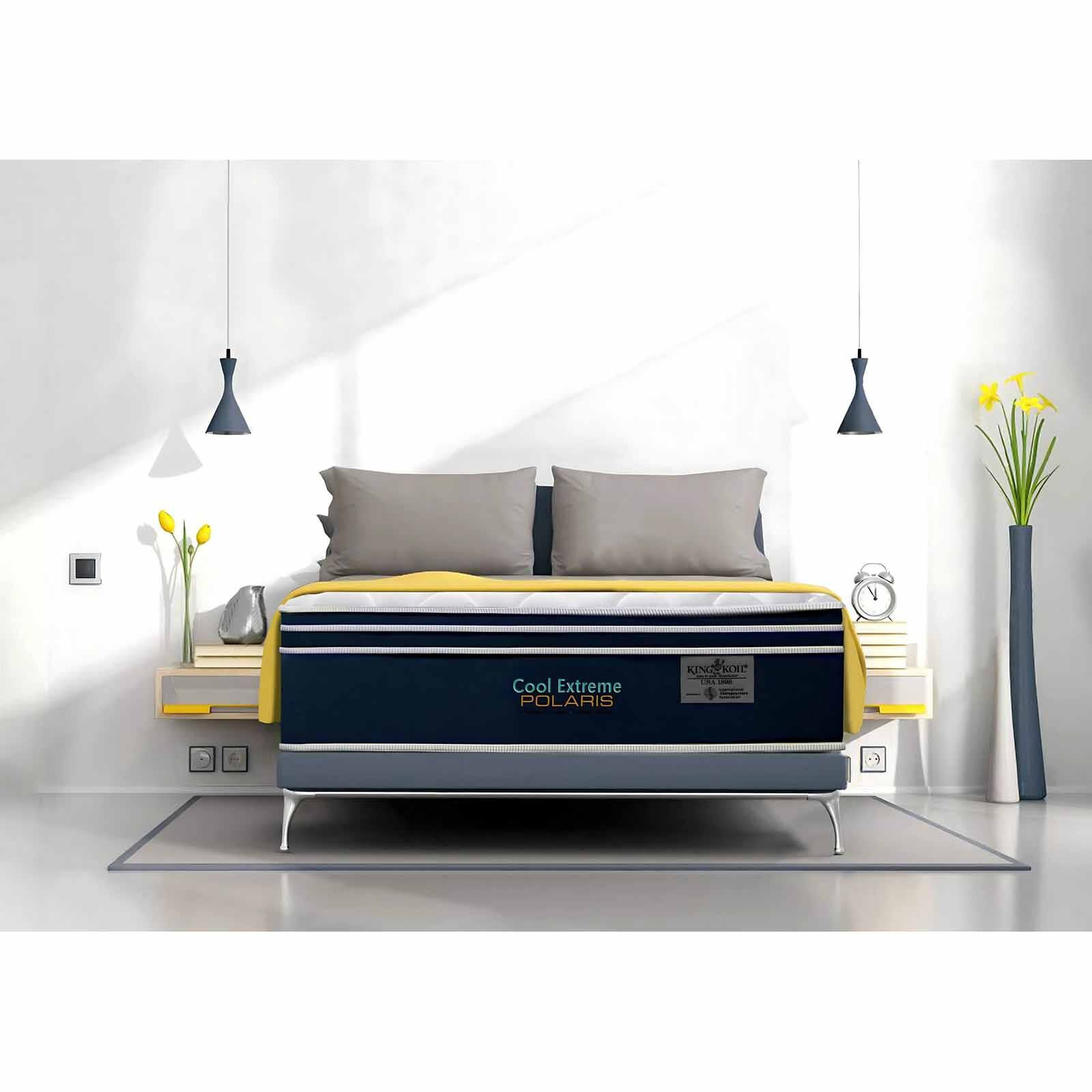 KINGKOIL Cool Extreme Polaris Single Size Marttress W/bedframe And Headboard COOL EXTREME POLARIS-image 3