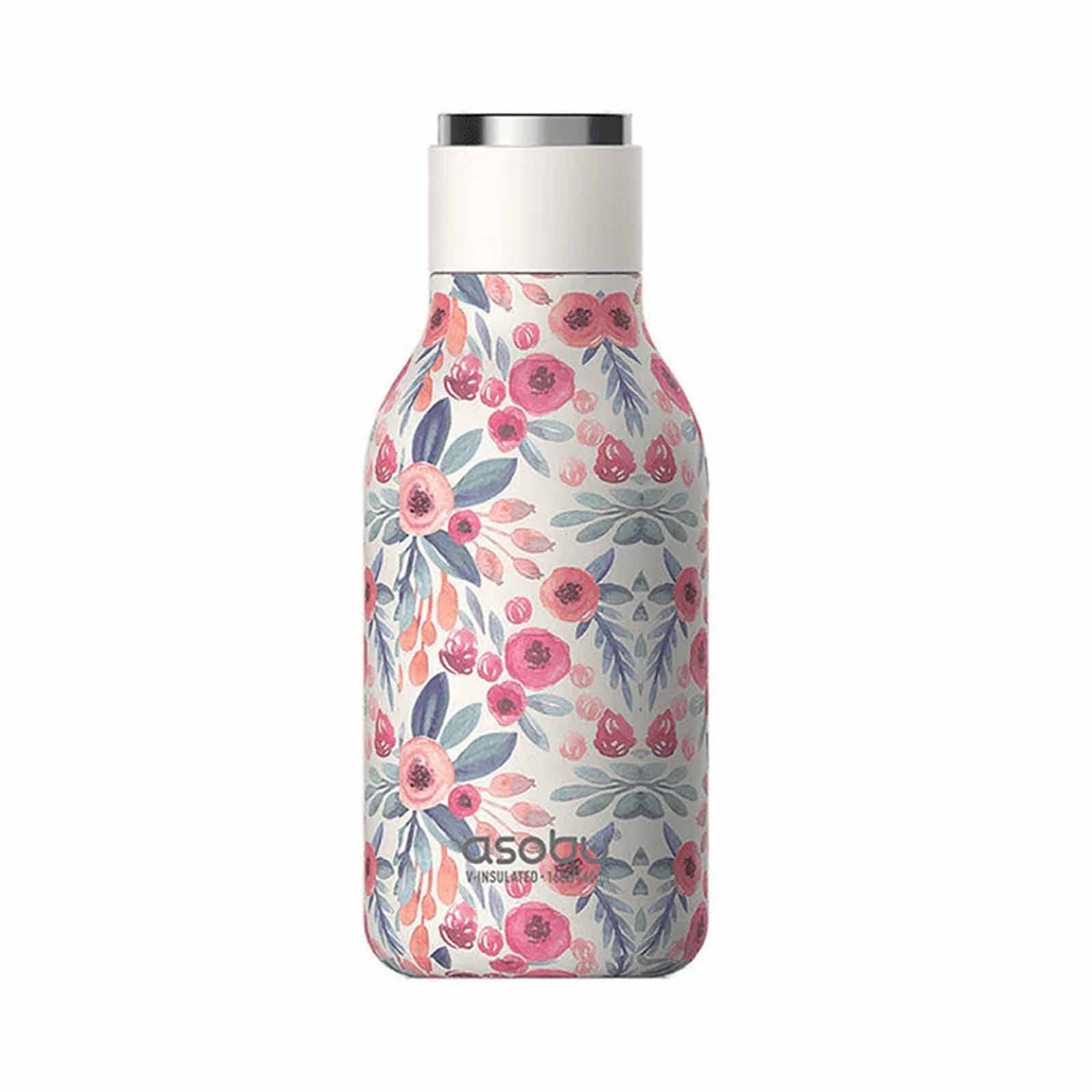 ASOBU Urban Water Bottle Floral 460ml ASBV24FL-image 1