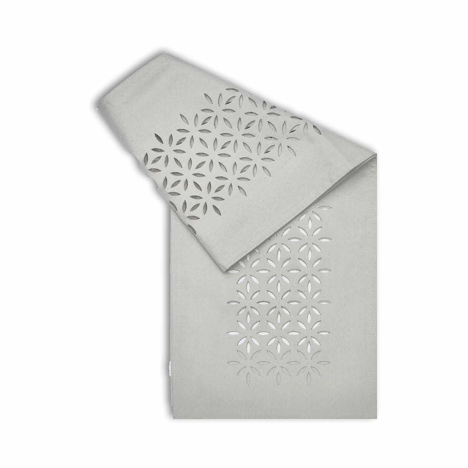 RAPEE Morocco Tablerunner Stone (online) MOROCTRSTO-image 4