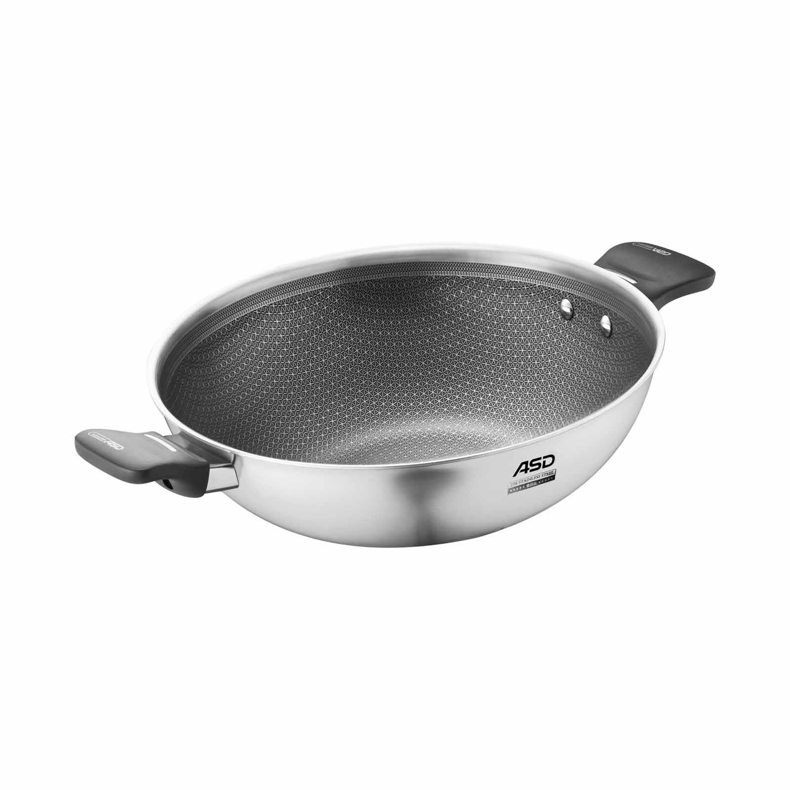 ASD Hybrid 3-ply 36cm Hex-wok HP-36HHW-image 2