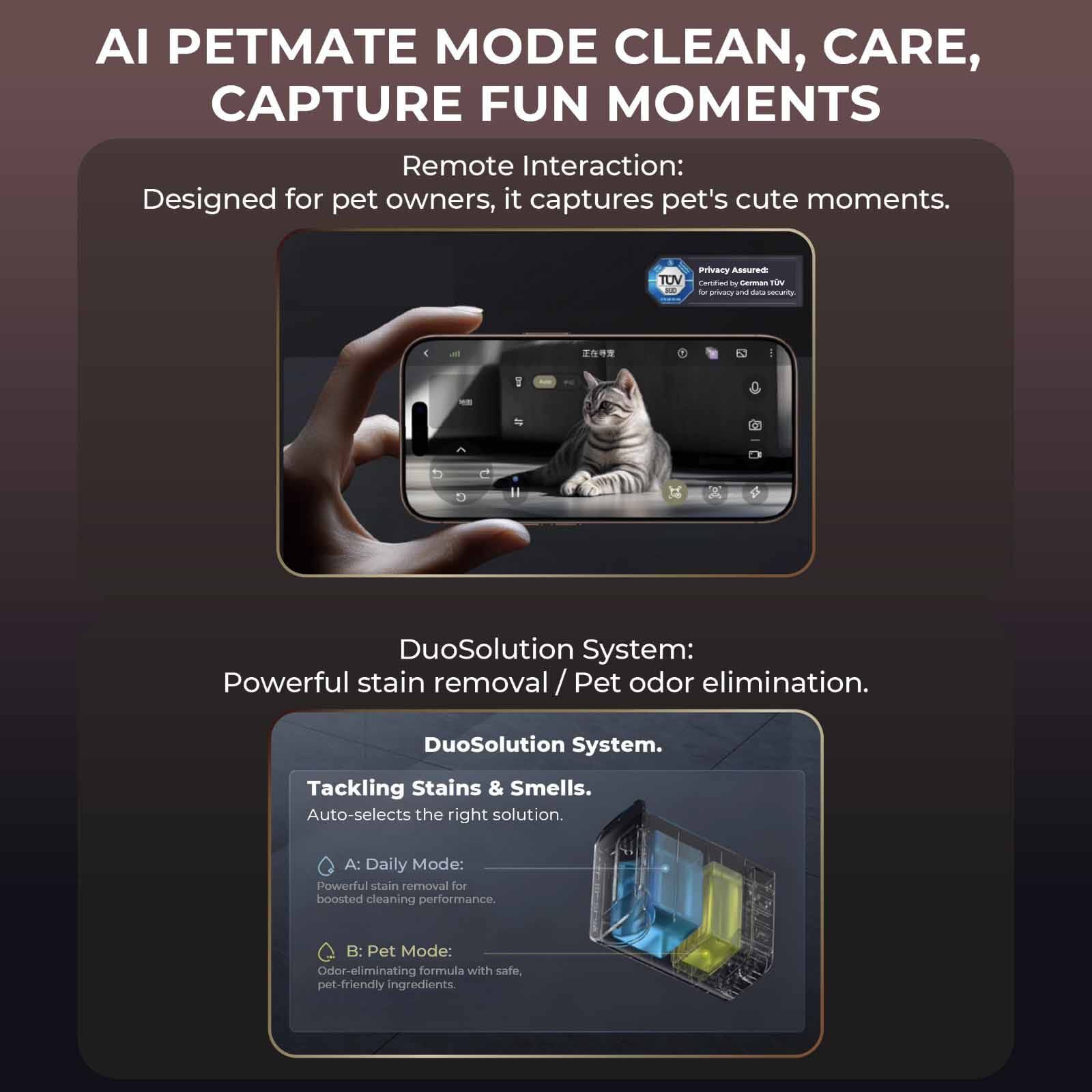 MOVA Z60 Ultra Roller Complete Robot Vacuum Cleaner MV-Z60ULRLCOM-BK-image 12