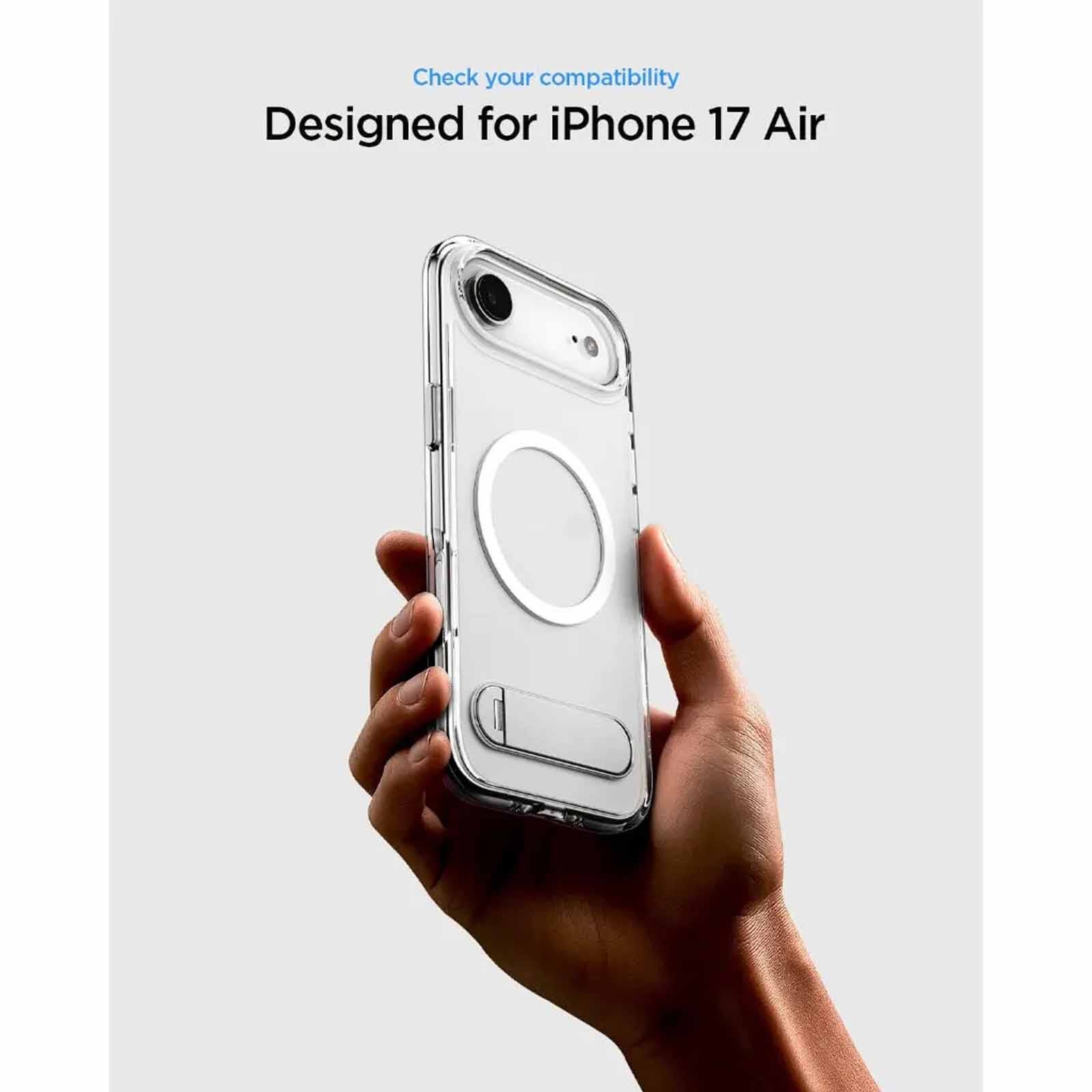 SPIGEN Iphone 17 Air Ultra Hybrid S Magfit Clear White ACS10311-image 2
