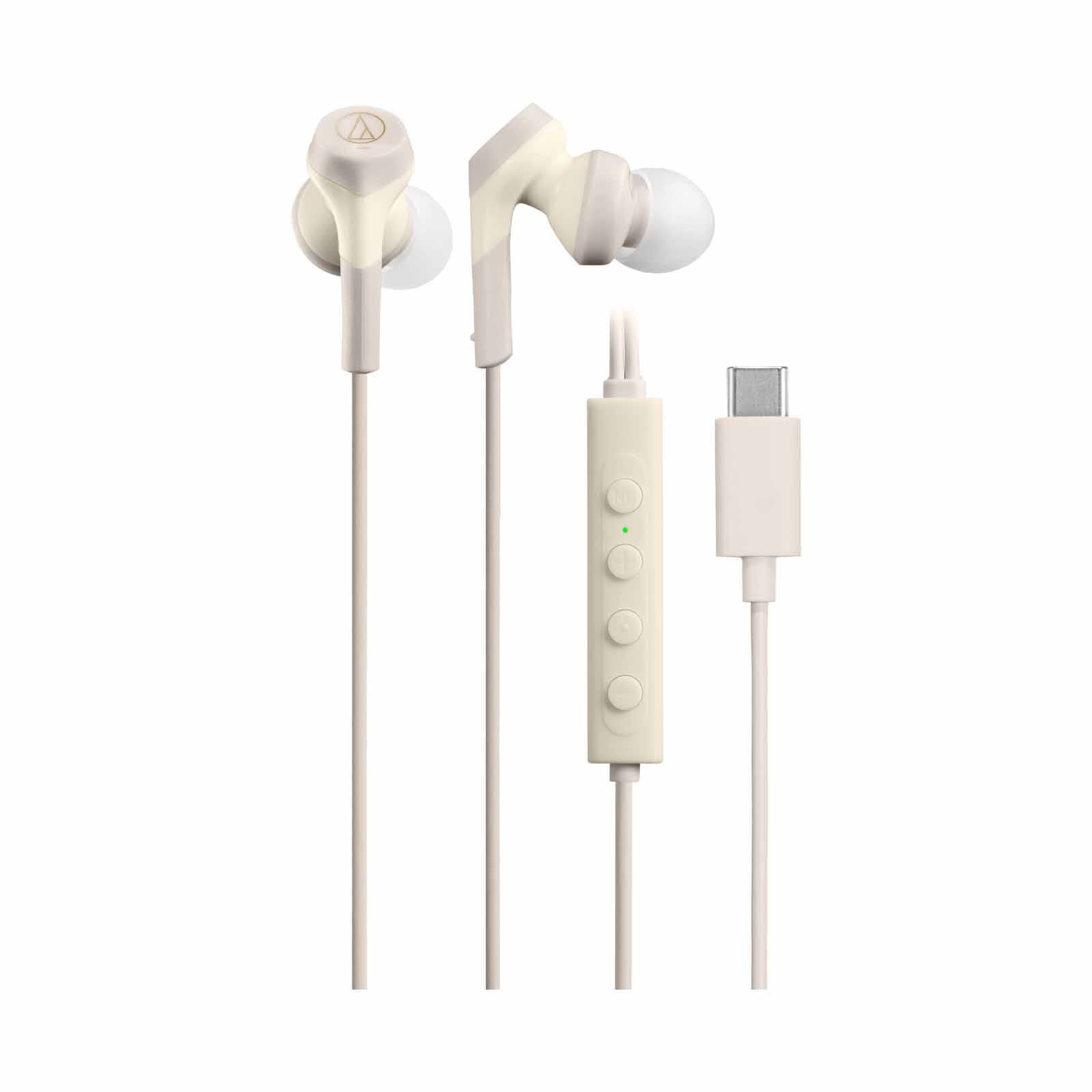 AUDIO TECH In-ear Headphones With Noise Cancelling And Usb Type-c Connector ATH-CKS330NC BG-image 1