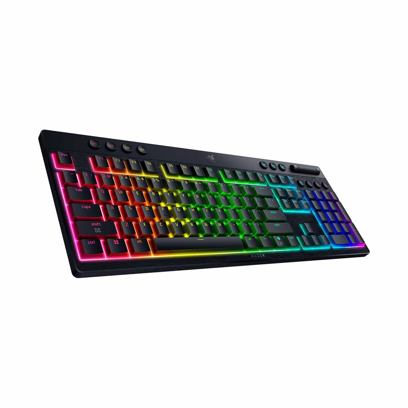 RAZER Blackwidow V4 Low-profile Hyperspeed (yellow Linear Switch) - Us Layout - Frml RZ03-05271500-R3M1-image 3