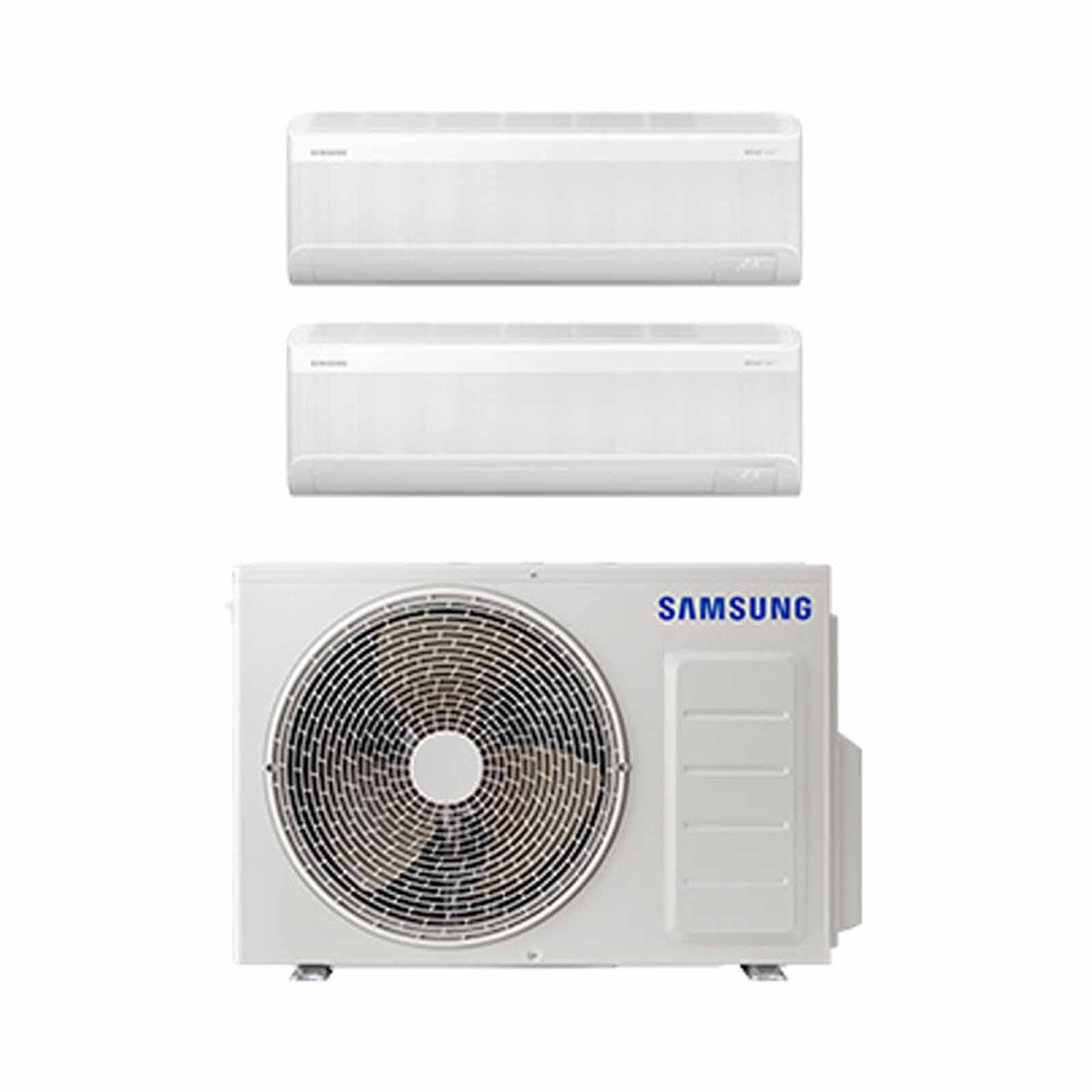 SAMSUNG Samsung System 2 Aircon 7kwh Cu (9000btu X 1, 24000btu X 1) AJ070DCJ4KF/SP +AJ009DBAPKF/SP/AJ024DBAPKF/SP-image 1