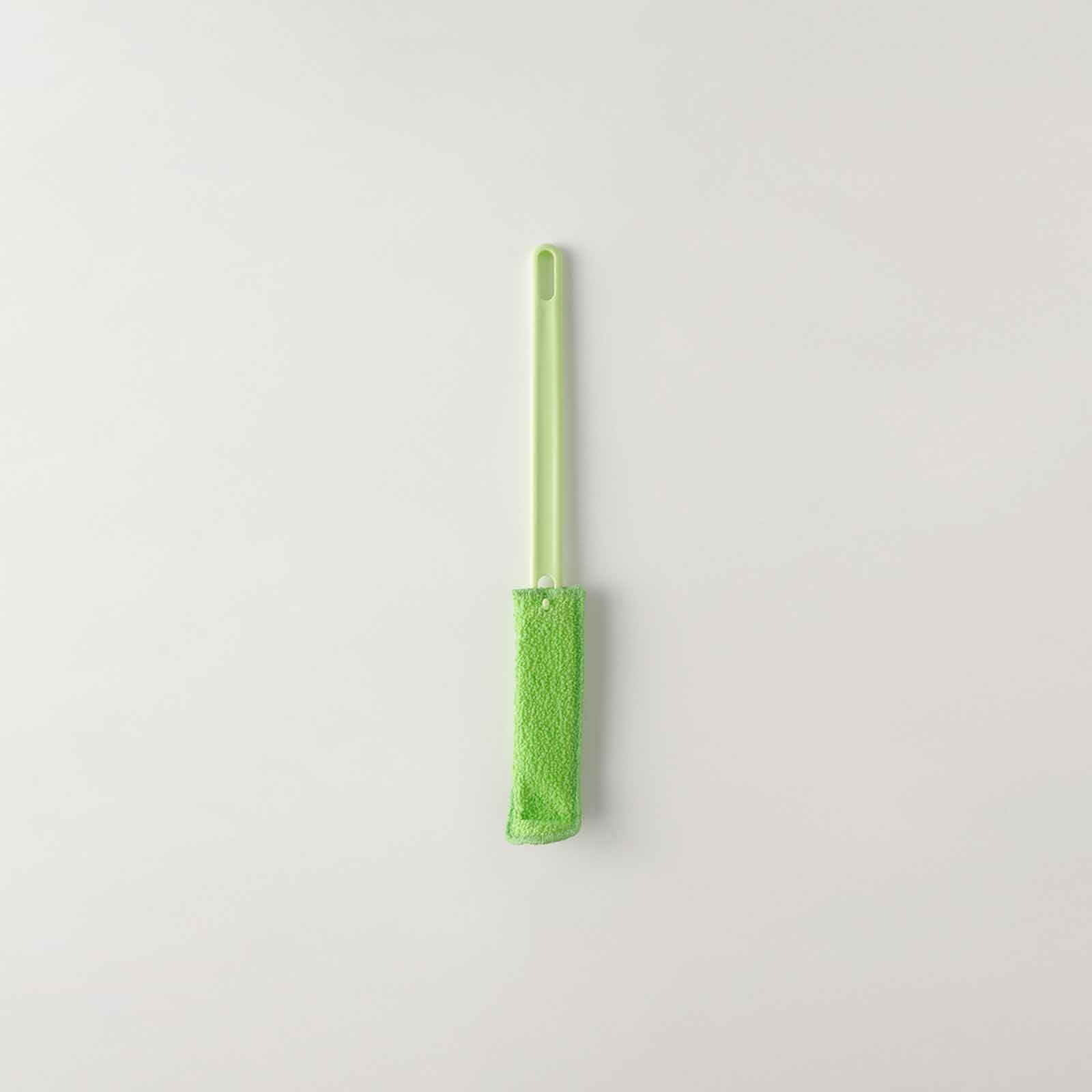 MARNA Bottle Sponge W/13.9" Handle (46x353x40mm) - Green K476-G-image 1
