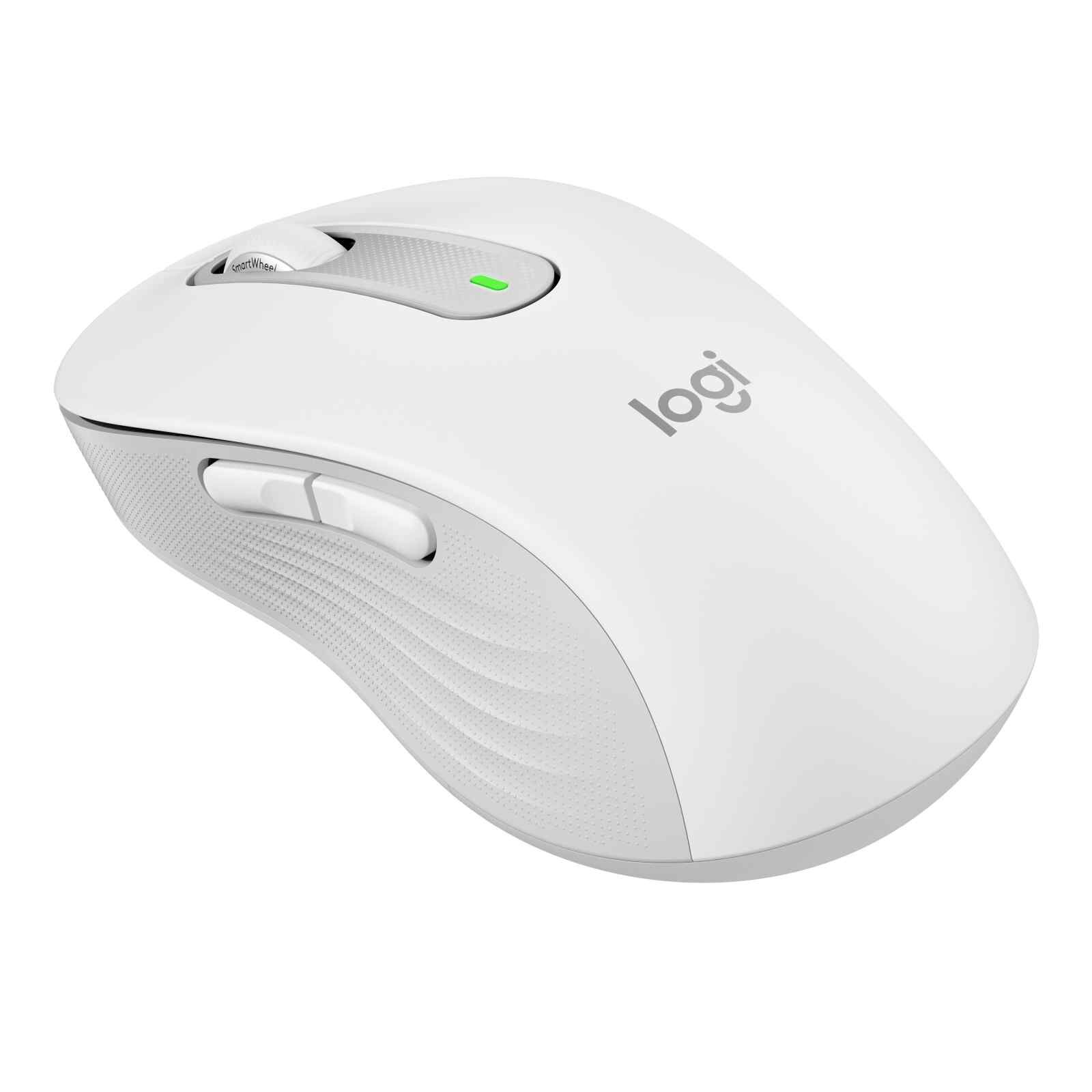LOGITECH Logi Signature M650 L Wireless Mouse-off White 1y 910-006249-image 2