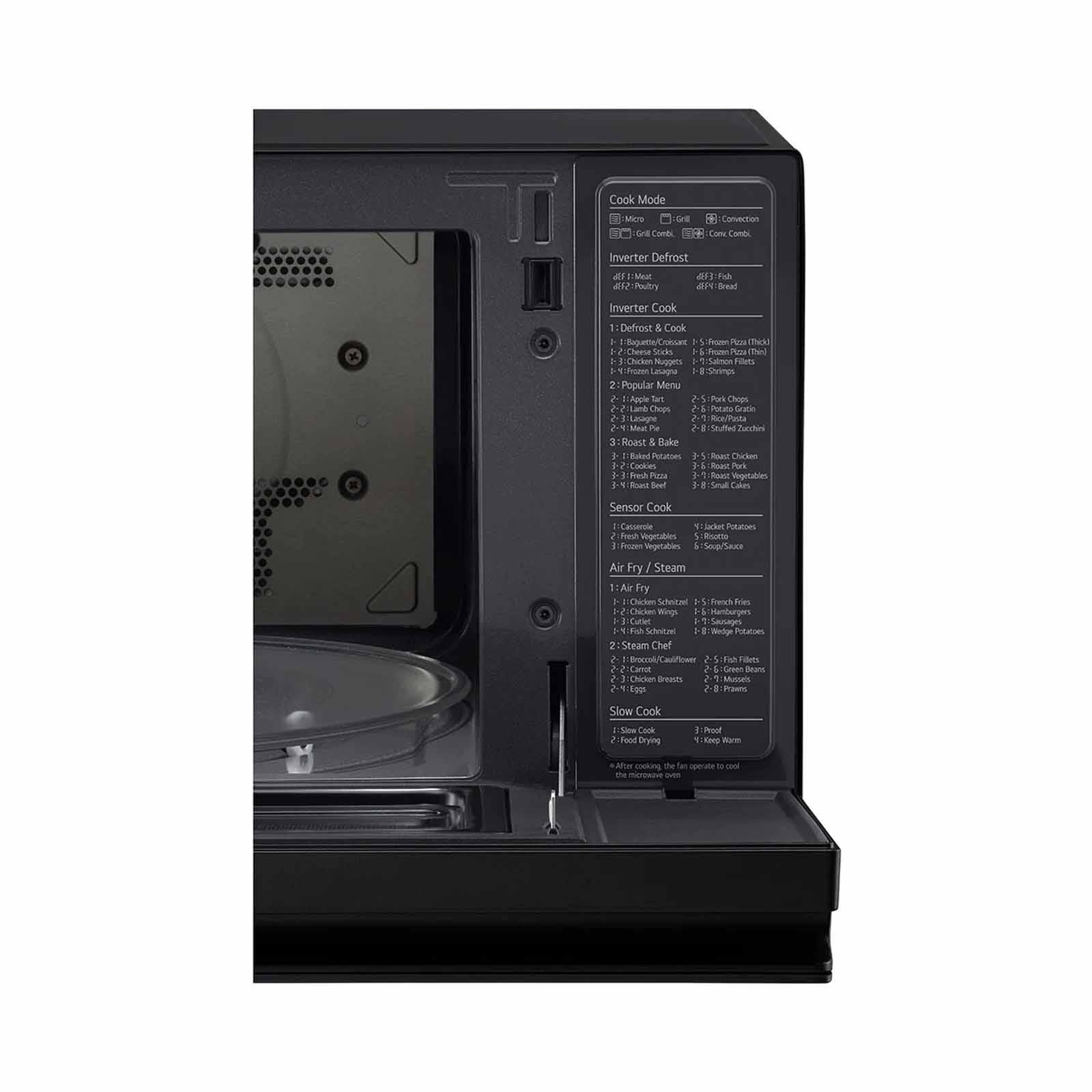 LG Microwave Convection / Grill (39l) MJ3965BGS-image 6
