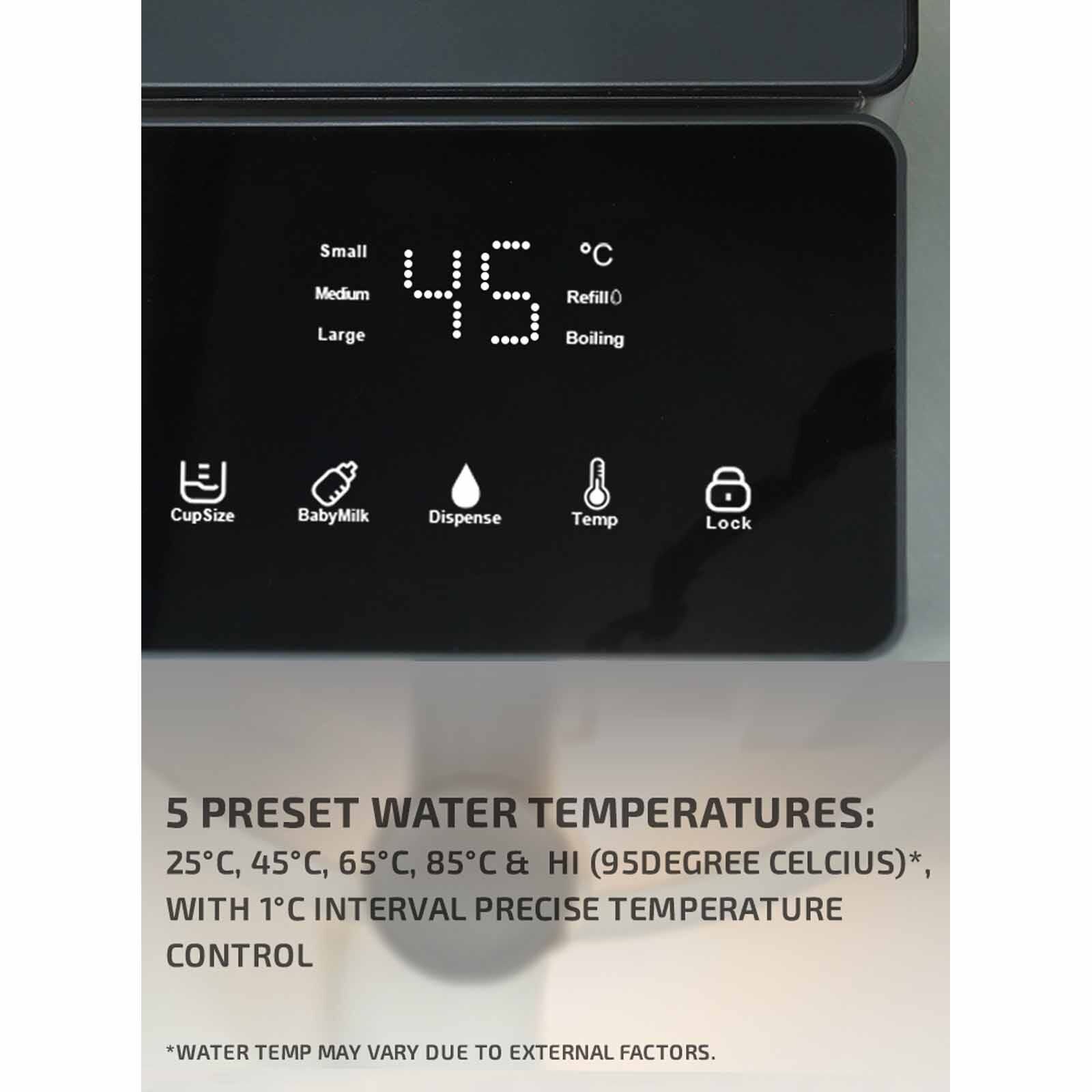 MAYER Instant Heating Water Dispenser With Filter (3.0l) - Grey MMIWD30-BY-image 4