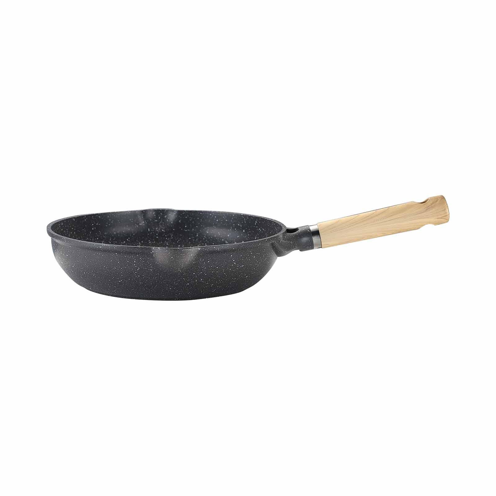 ENDO Ganseki 24cm I.h. Die Cast Frypan E-GSK-24FP-image 4