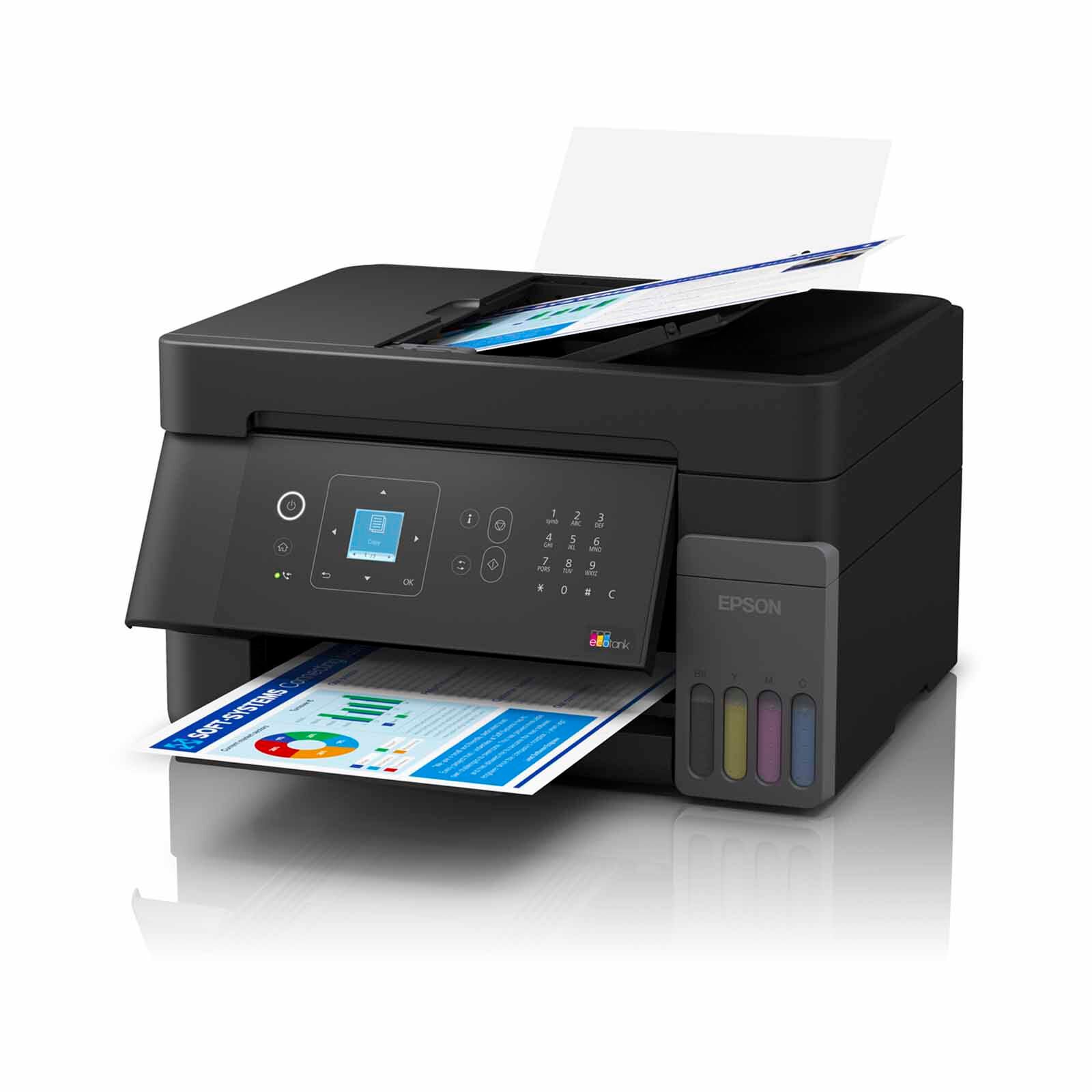 EPSON Ecotank A4 Wi-fi All-in-one Ink Tank Printer With Adf L5390-image 7
