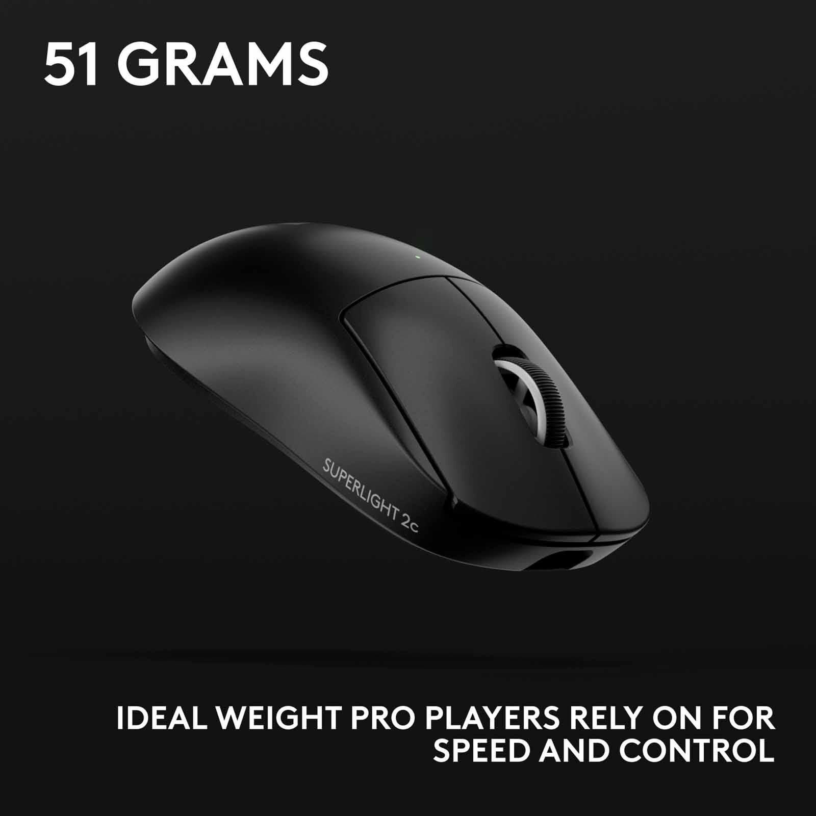 LOGITECH G Pro X Superlight 2c Gaming Mouse - Black 910-007533-image 6