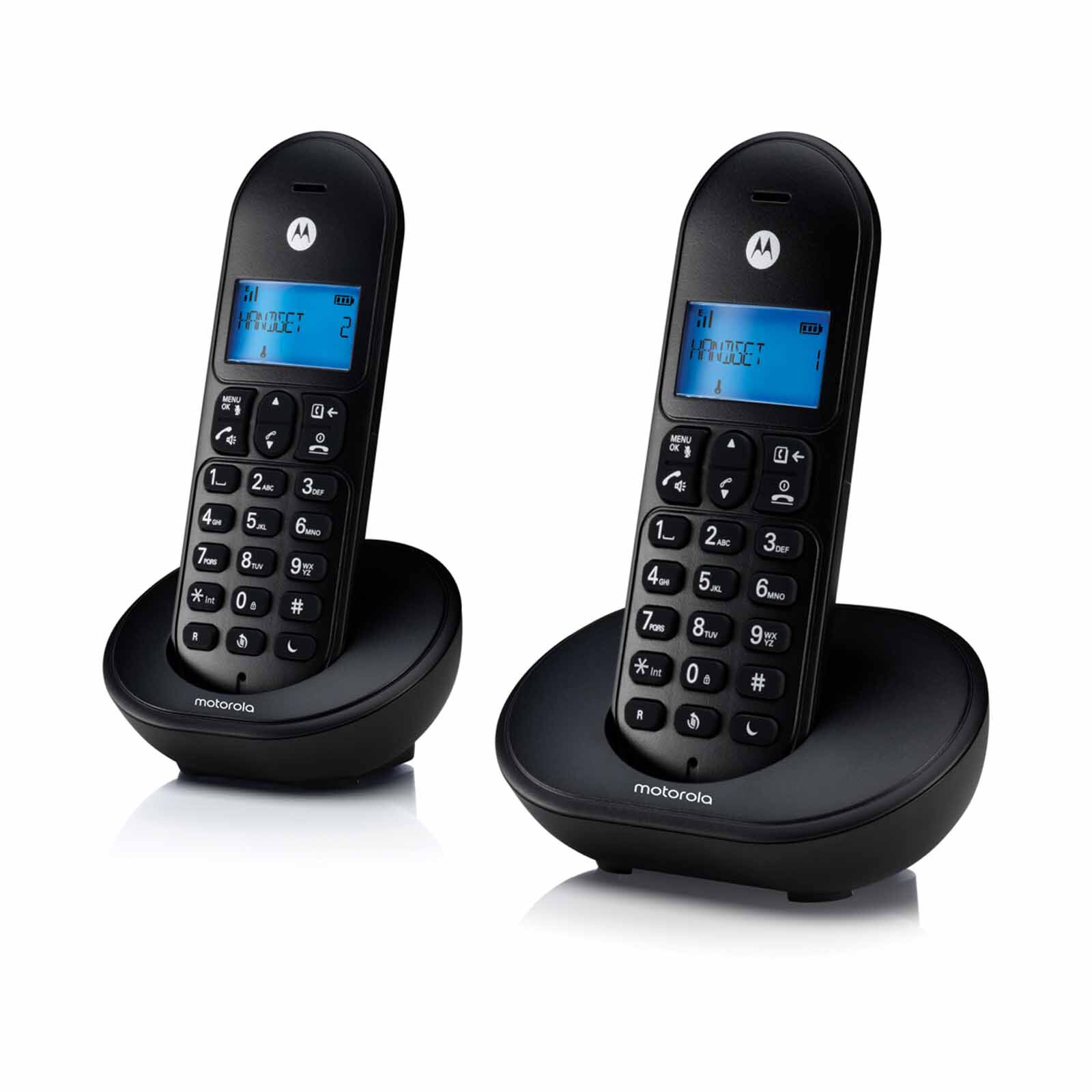 MOTOROLA Dect Phone Twin MT T102 PLUS BLACK-image 3