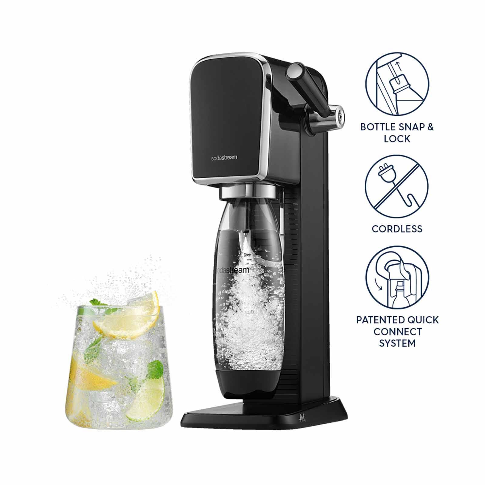 SODASTREAM Sparkling Water Maker - Black ART - 1013511651-image 3