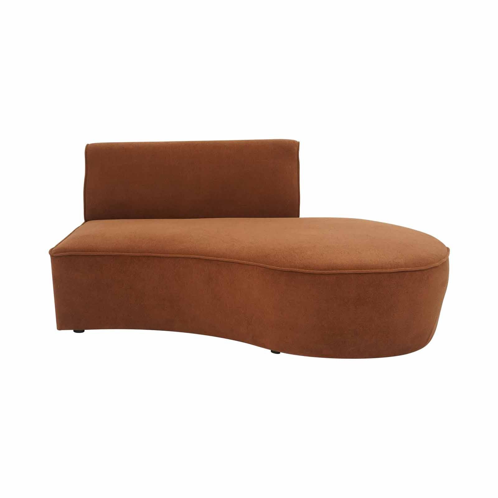MUZE Left Chaise (fab) Tamarind NIKKI-image 1