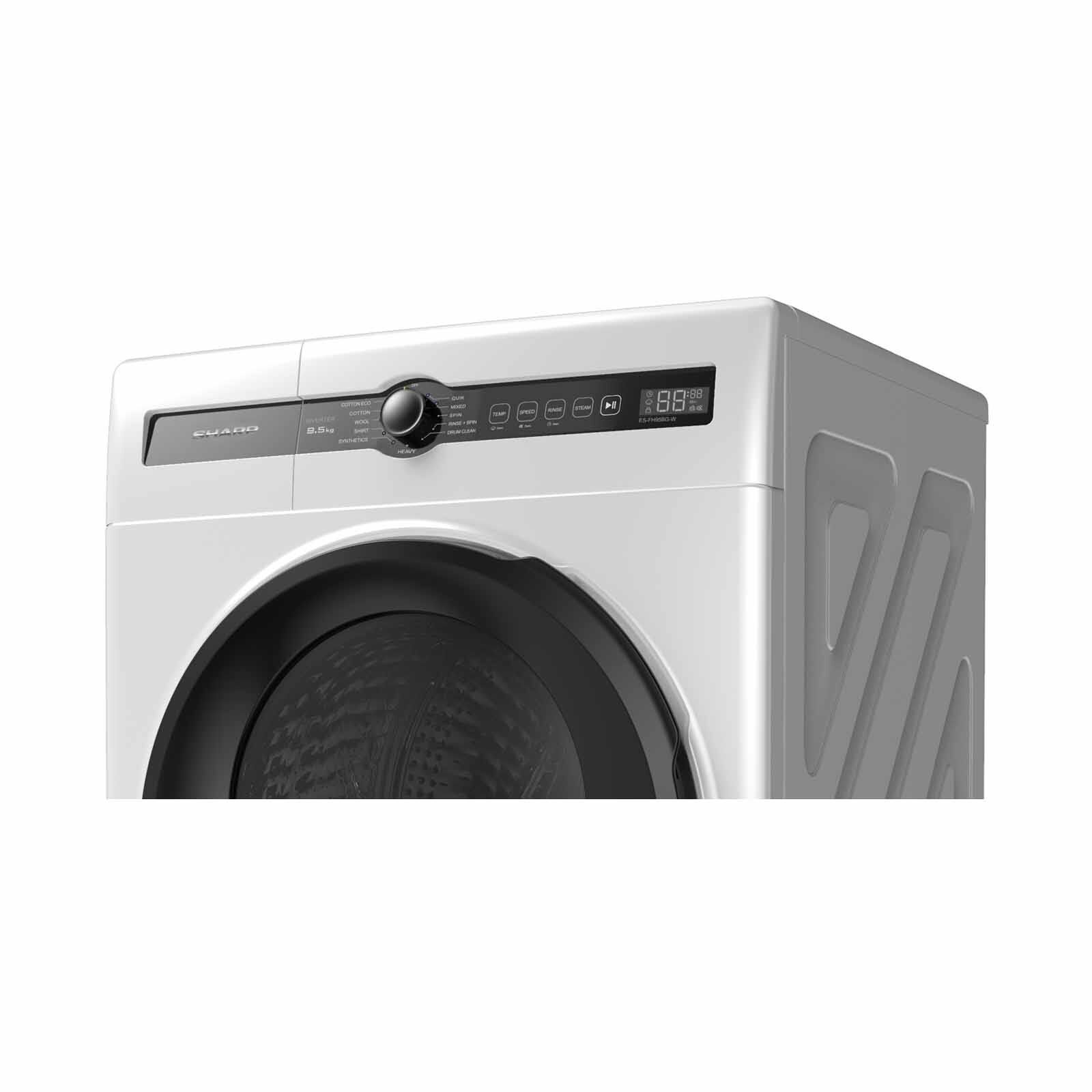 SHARP Front Load Washer (9.5kg) ES-FH95BG-W-image 3