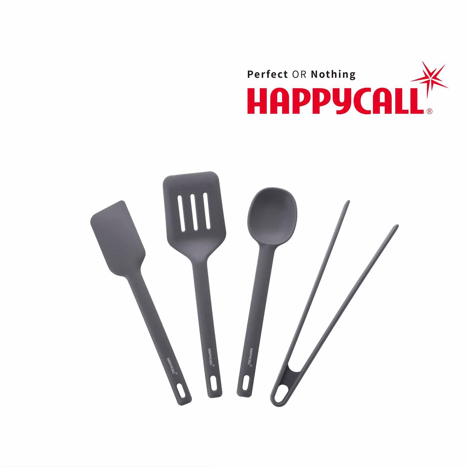 HAPPYCALL Viva Silicone 4-pc Cooking Tools Set 4900-0075-image null