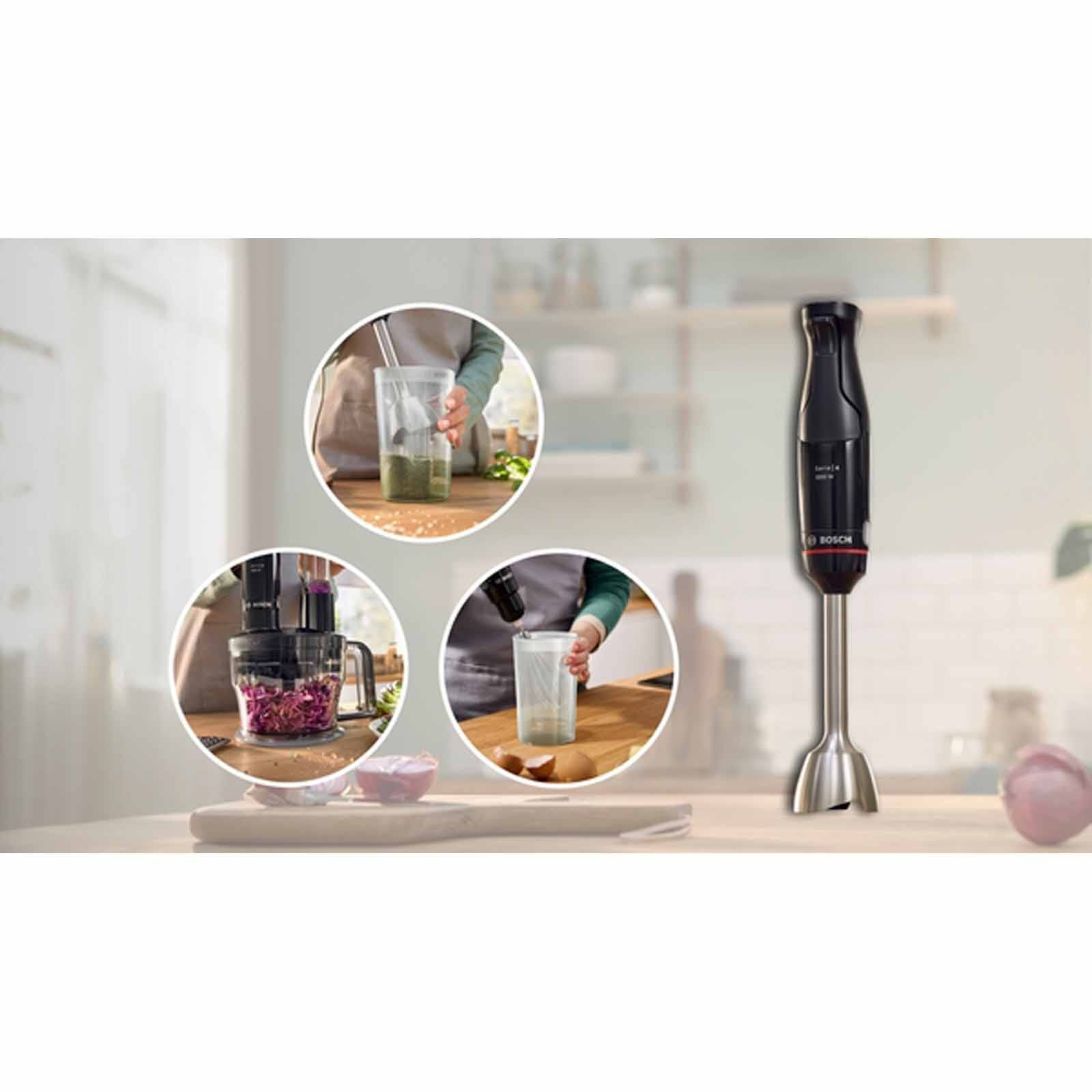 BOSCH Ergomaster Hand Blender (1000w) - Black/anthracite MSM4B670GB-image 4